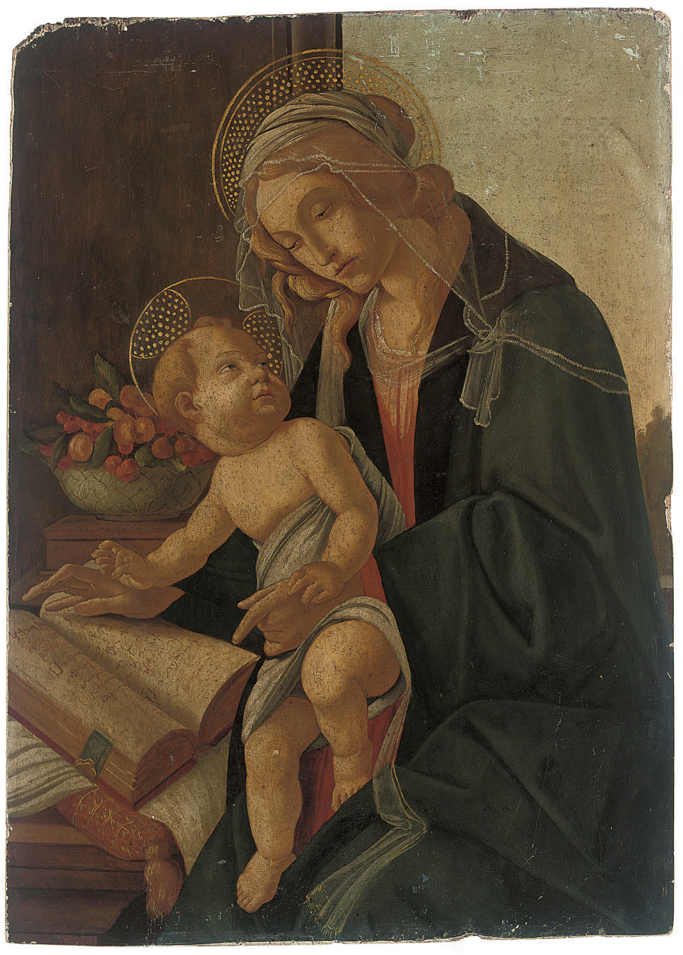 Sandro Botticelli — Мадонна с младенцем