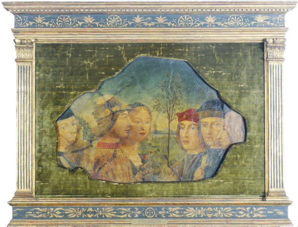 Sandro Botticelli — Фигуры в пейзаже