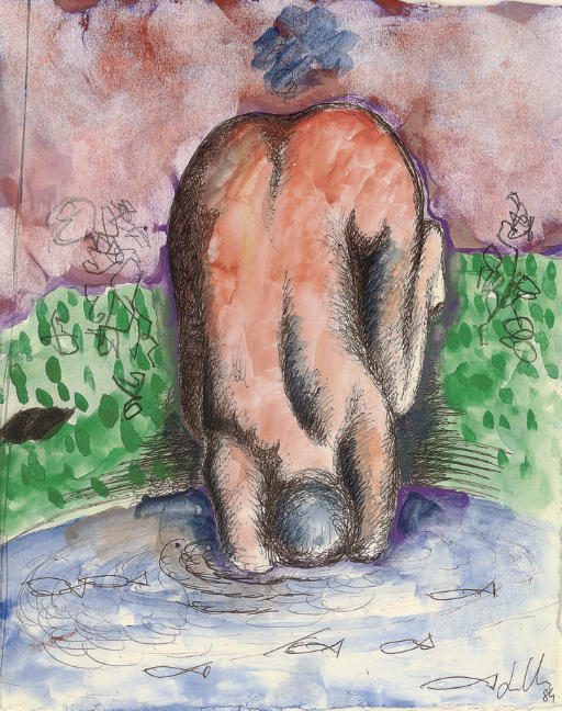 Sandro Chia — Любовь к рыбе