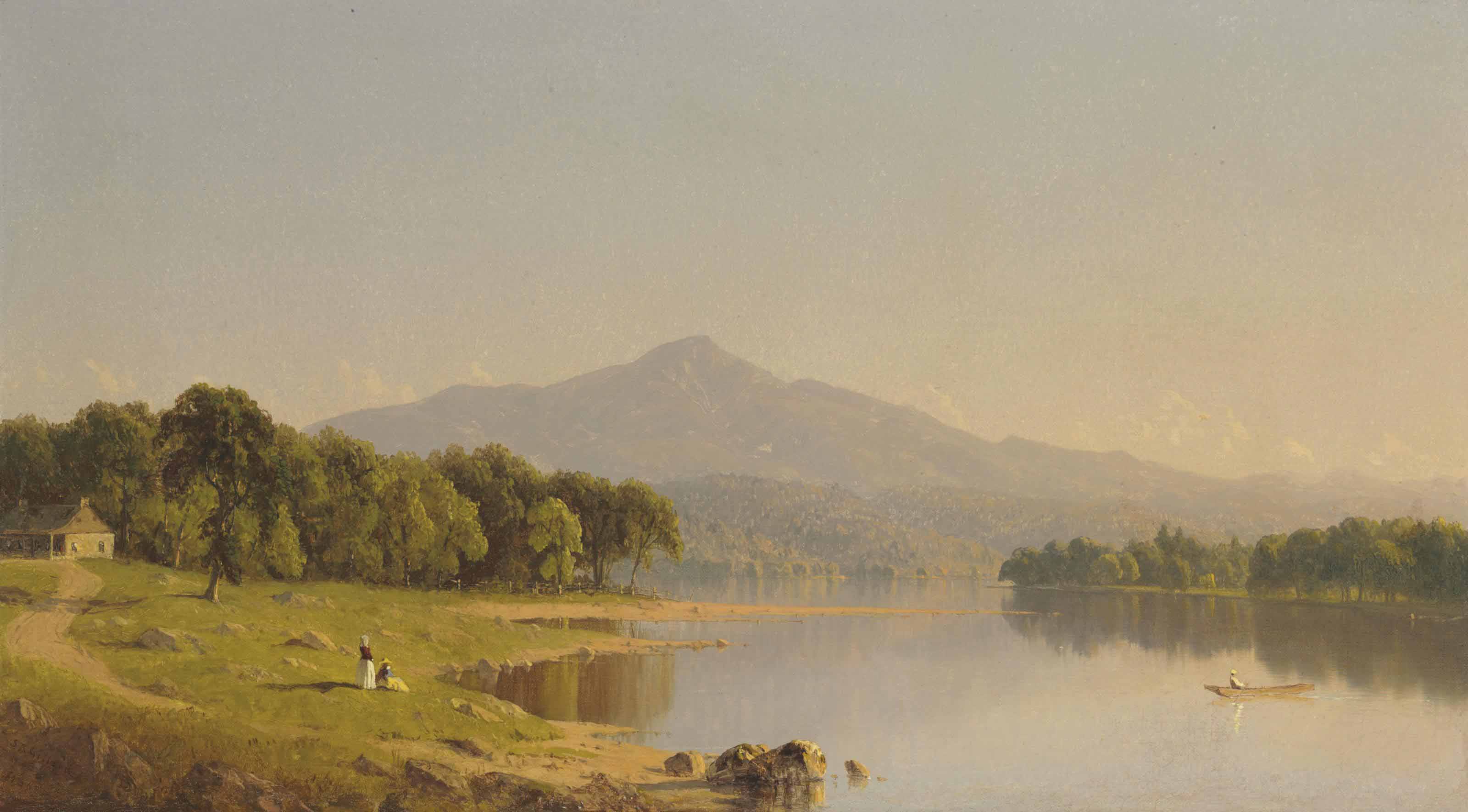 Sanford Robinson Gifford — На Андроскоггине