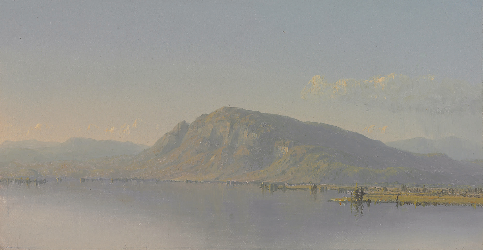 Sanford Robinson Gifford — На реке Гудзон