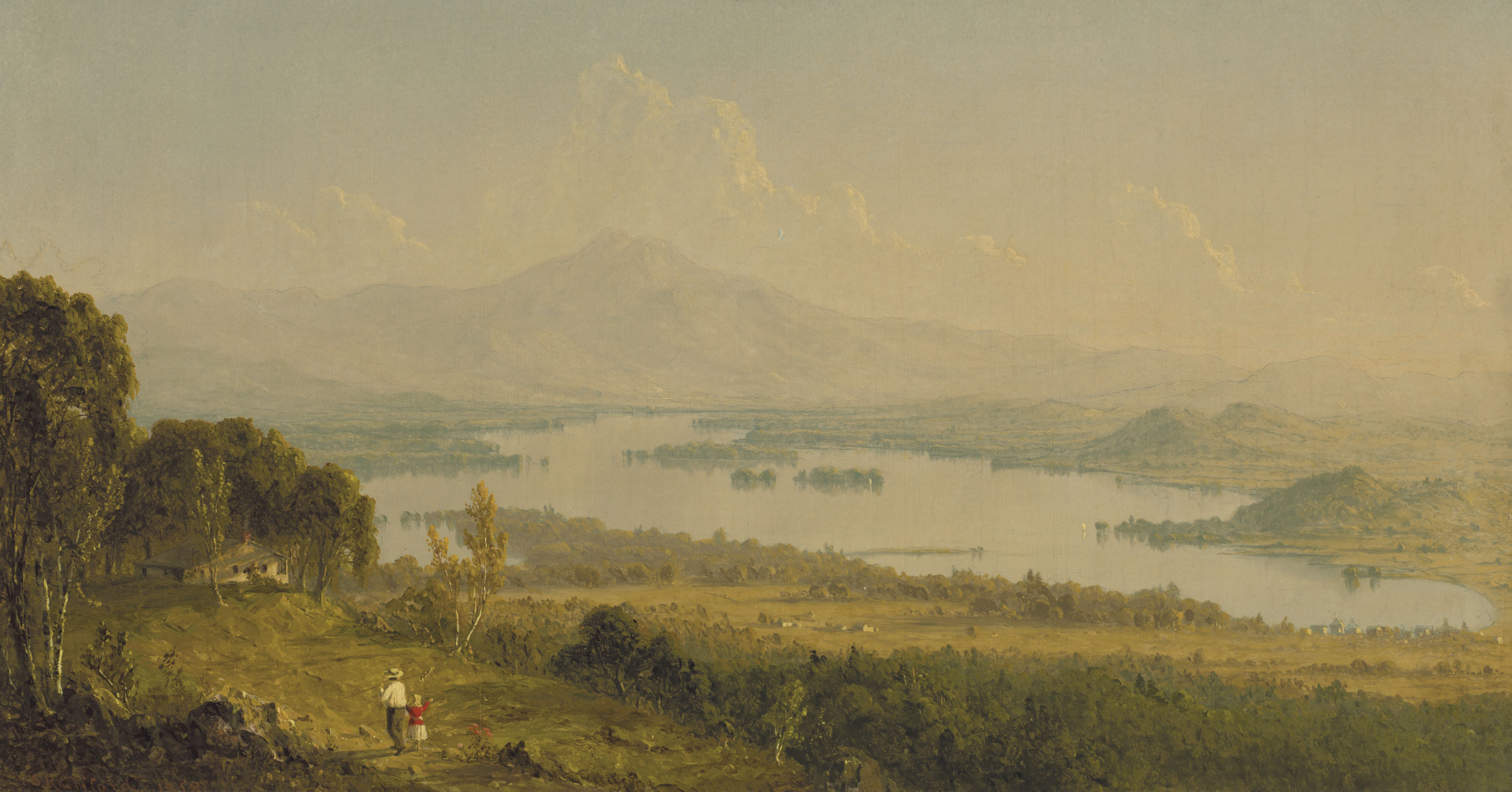 Sanford Robinson Gifford — Озеро Виннипесоки