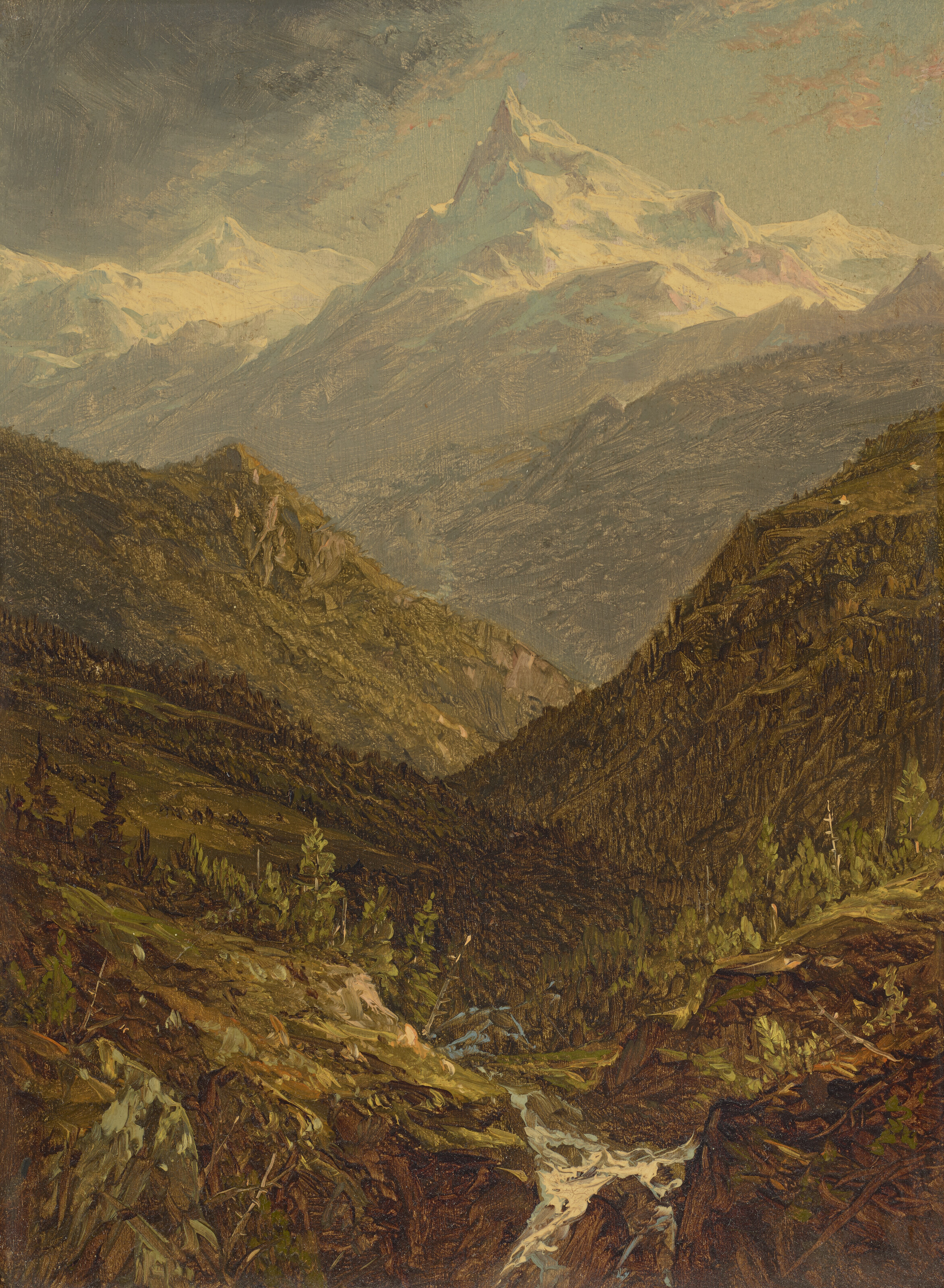 Sanford Robinson Gifford — Швейцарские Альпы