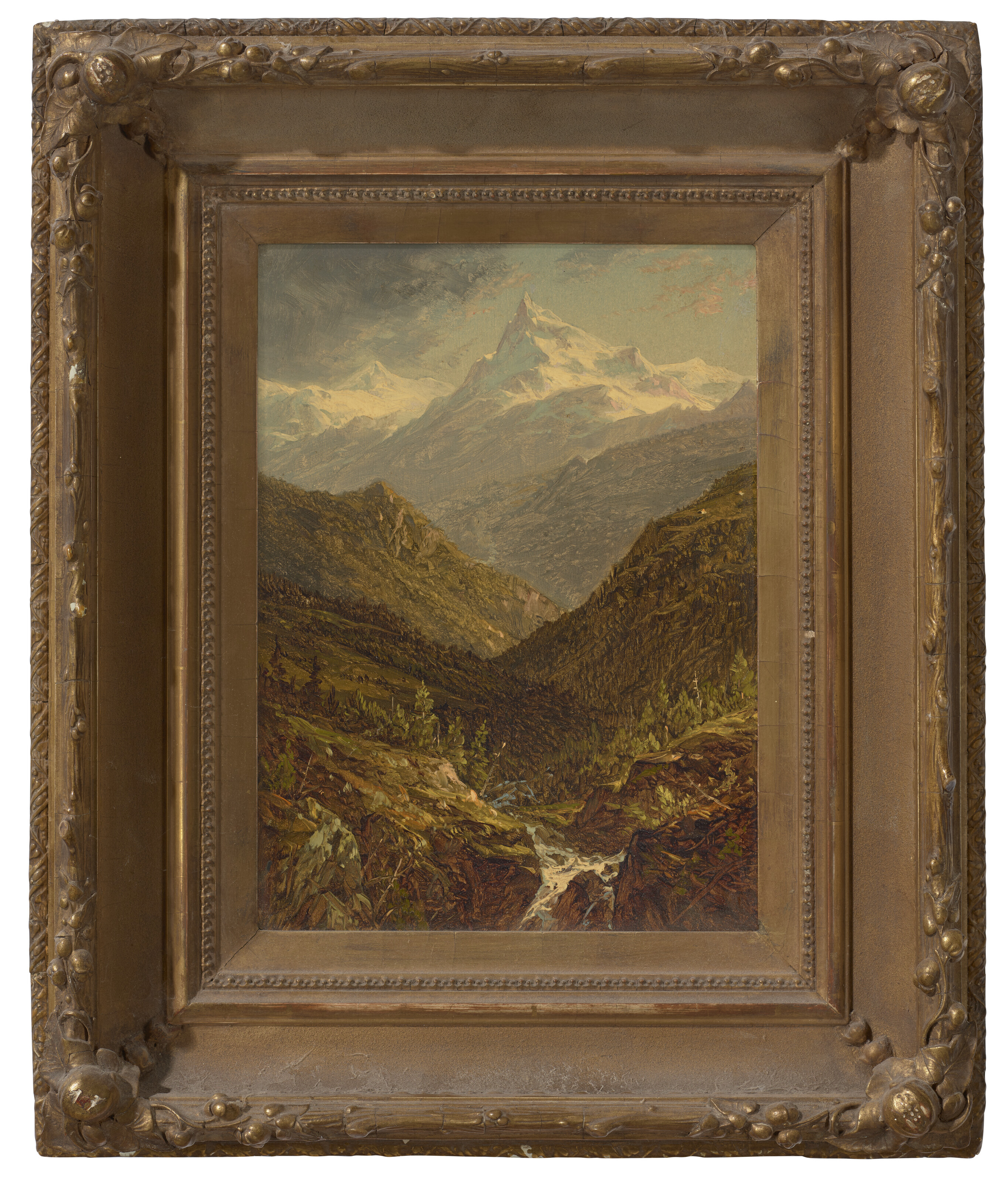 Sanford Robinson Gifford — Швейцарские Альпы, изображение 2