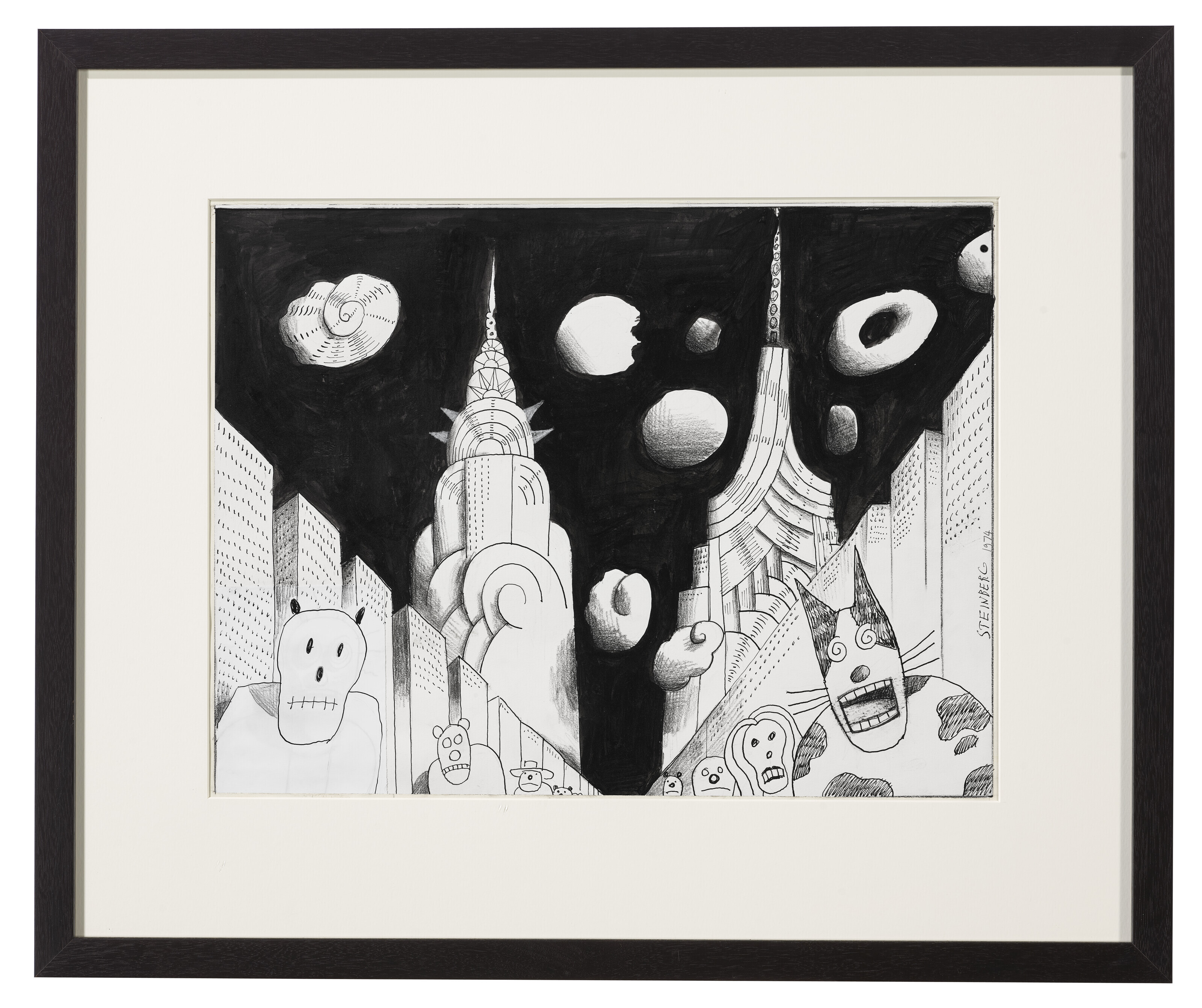 Saul Steinberg — Без названия, изображение 2