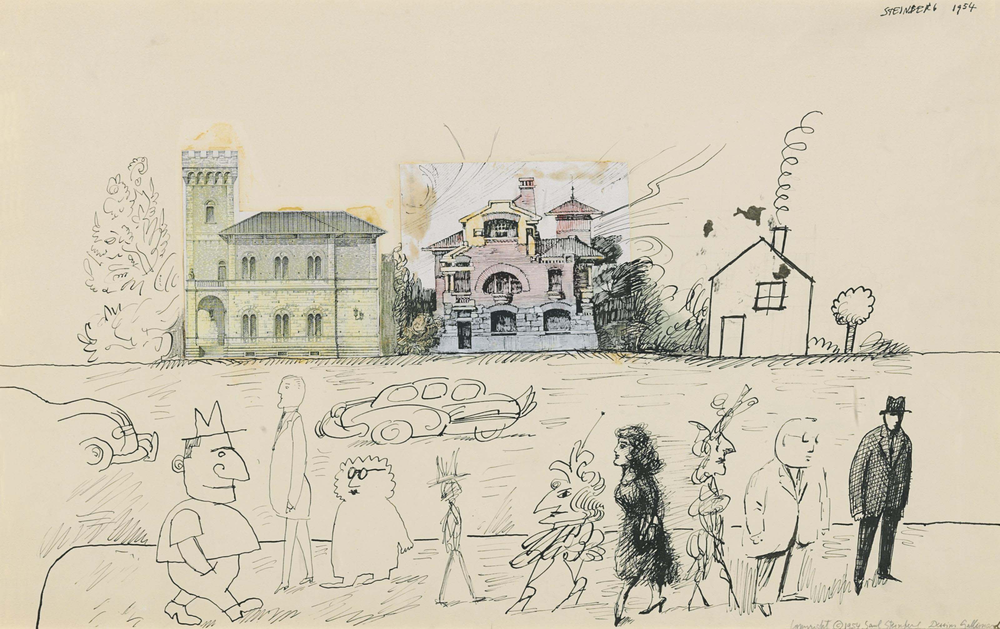 Saul Steinberg — Архитекторы
