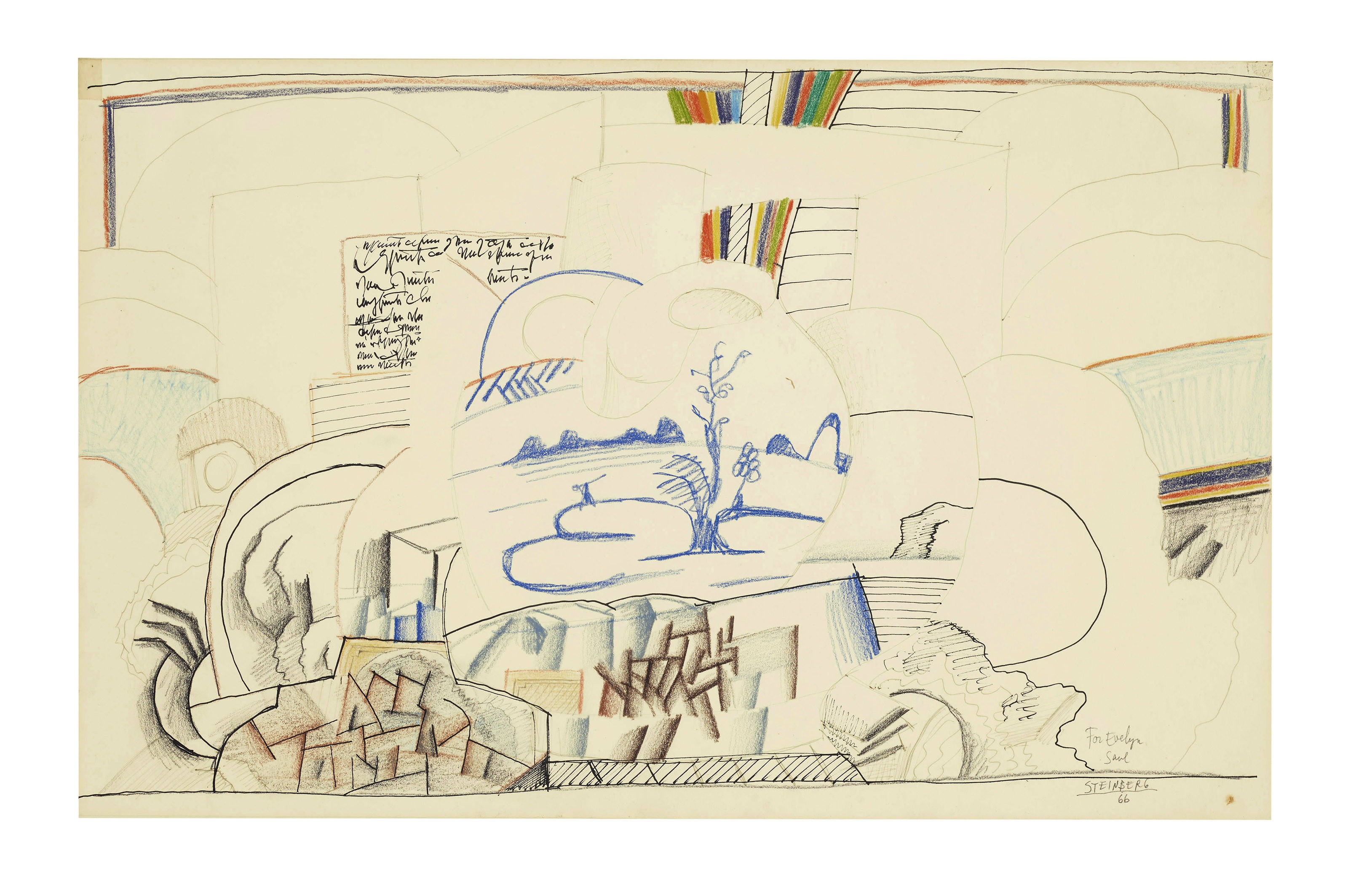 Saul Steinberg — Без названия