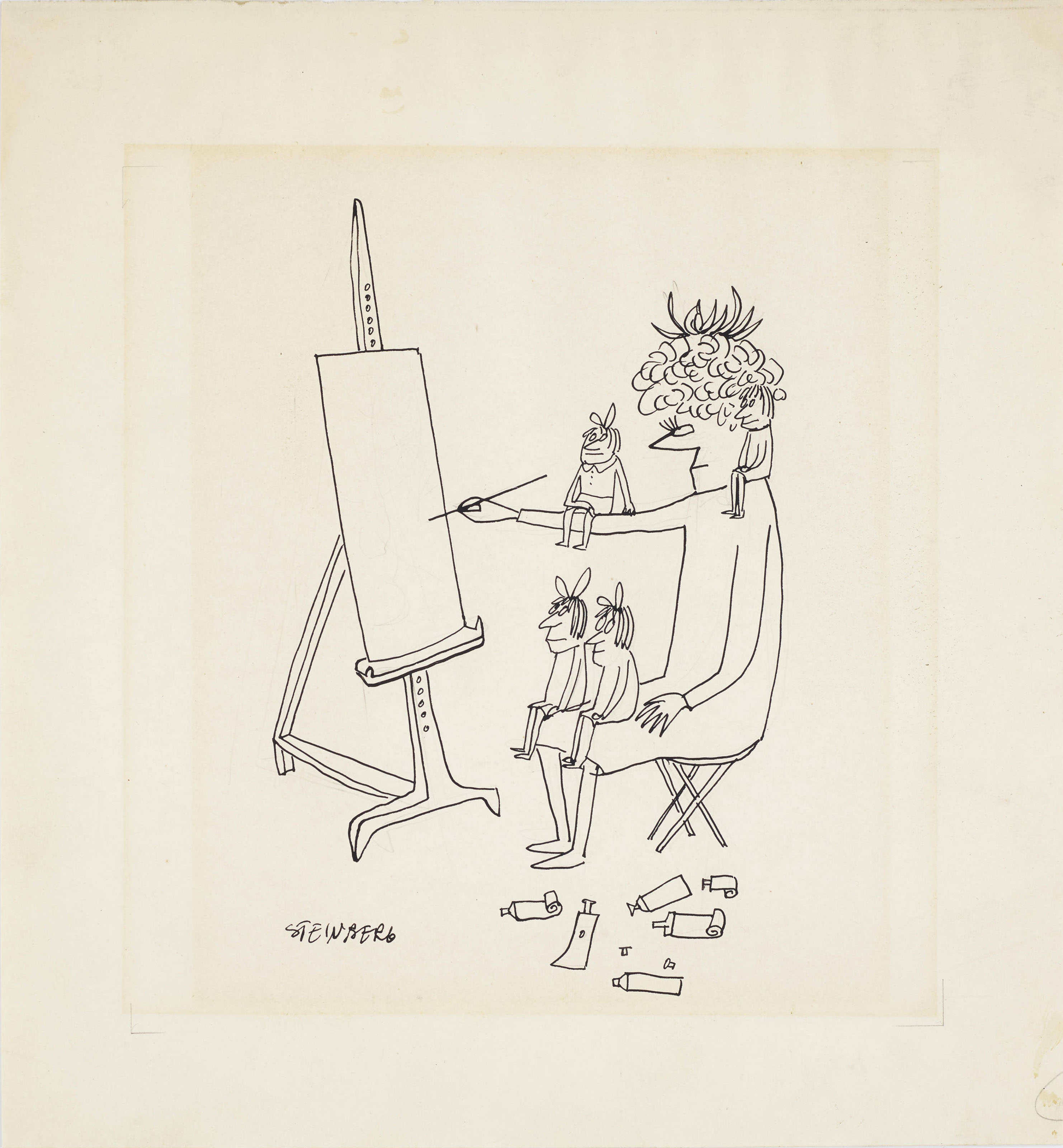 Saul Steinberg — Без названия