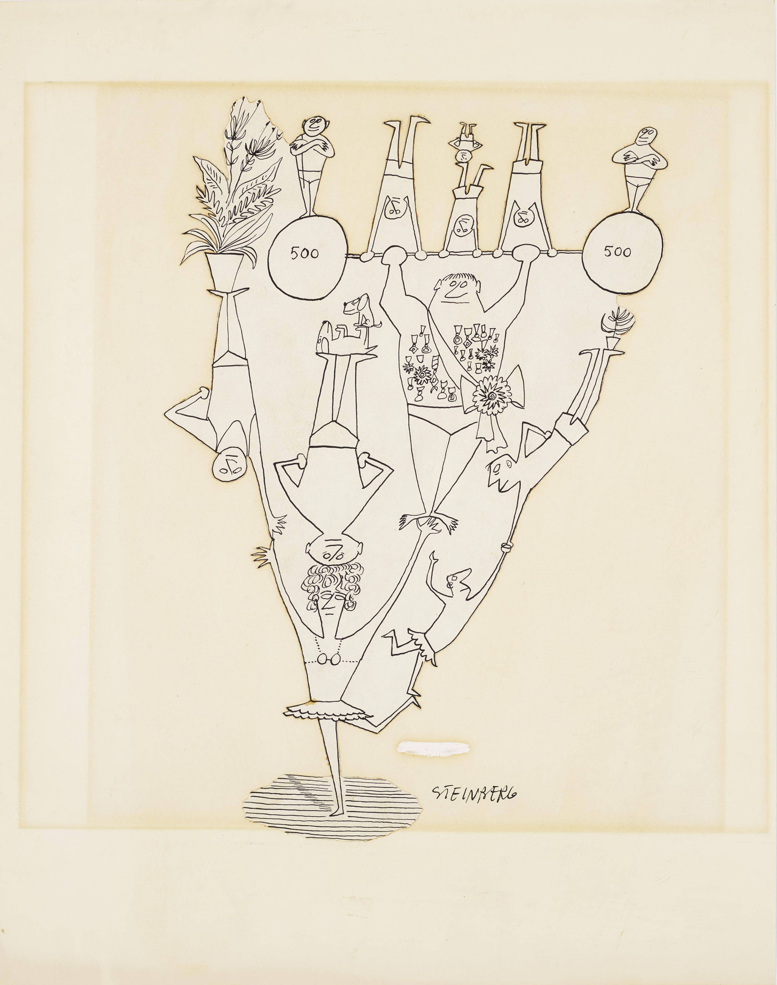 Saul Steinberg — Без названия