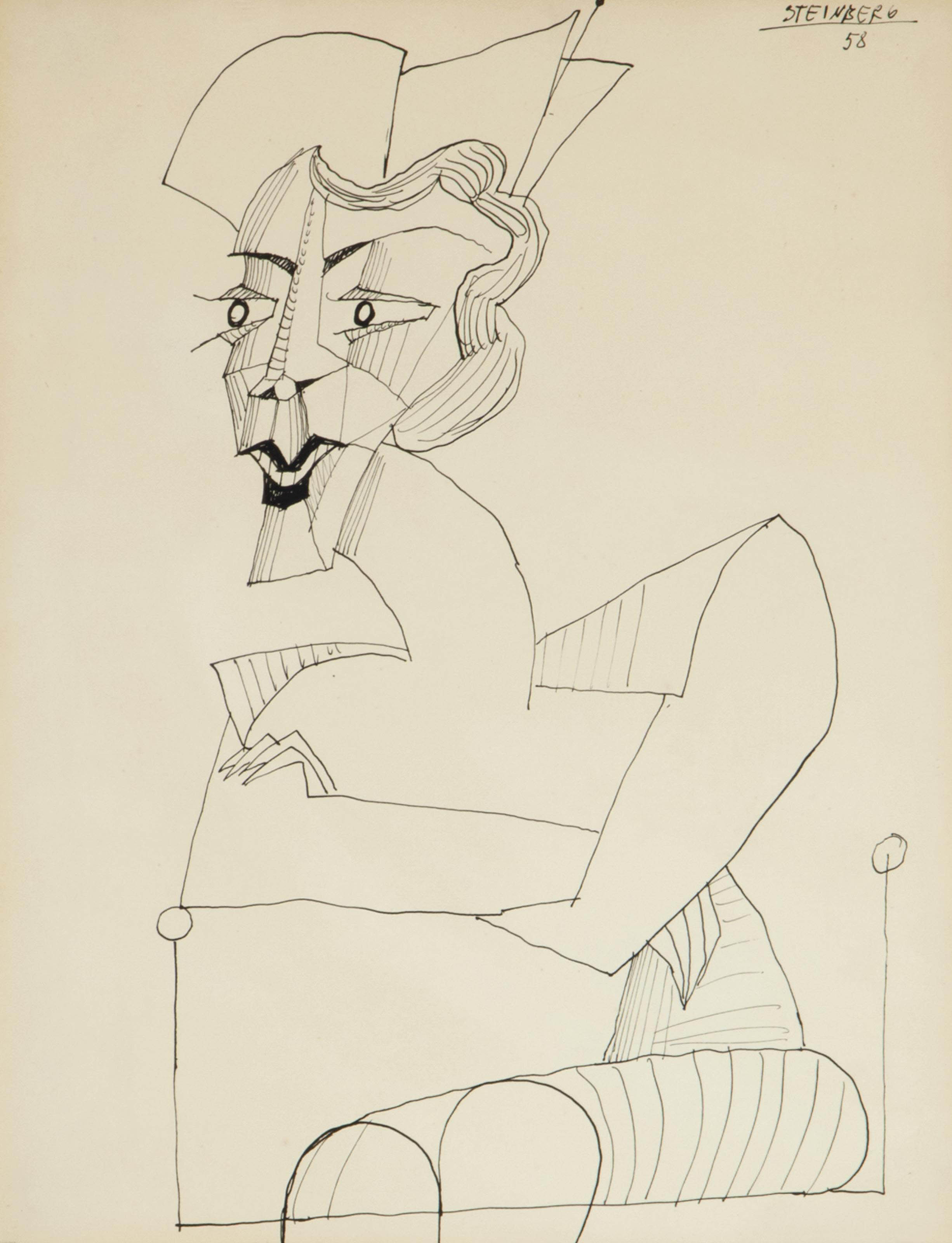 Saul Steinberg — Портрет