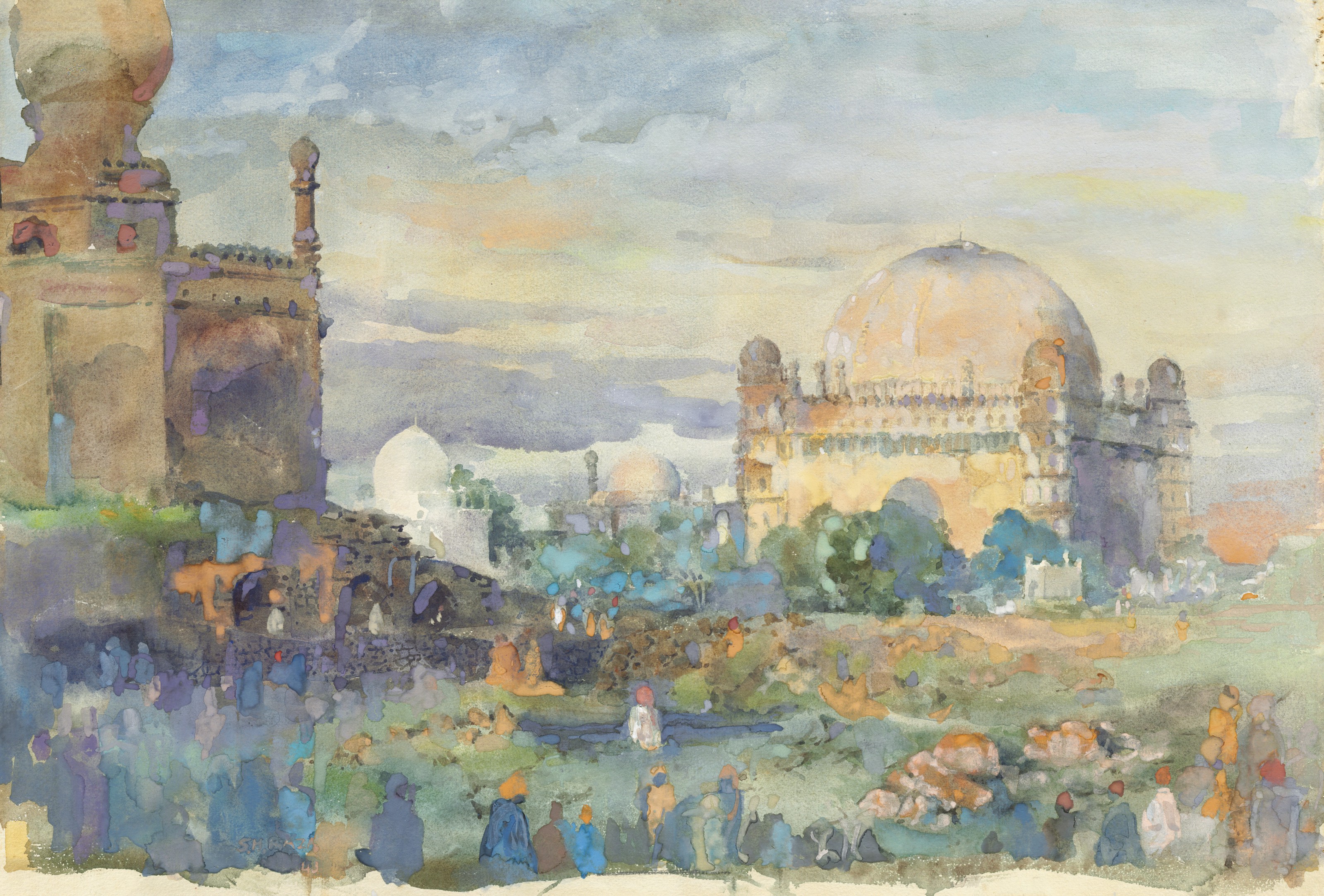 Sayed Haider Raza — Без названия (Гол Гумбаз)