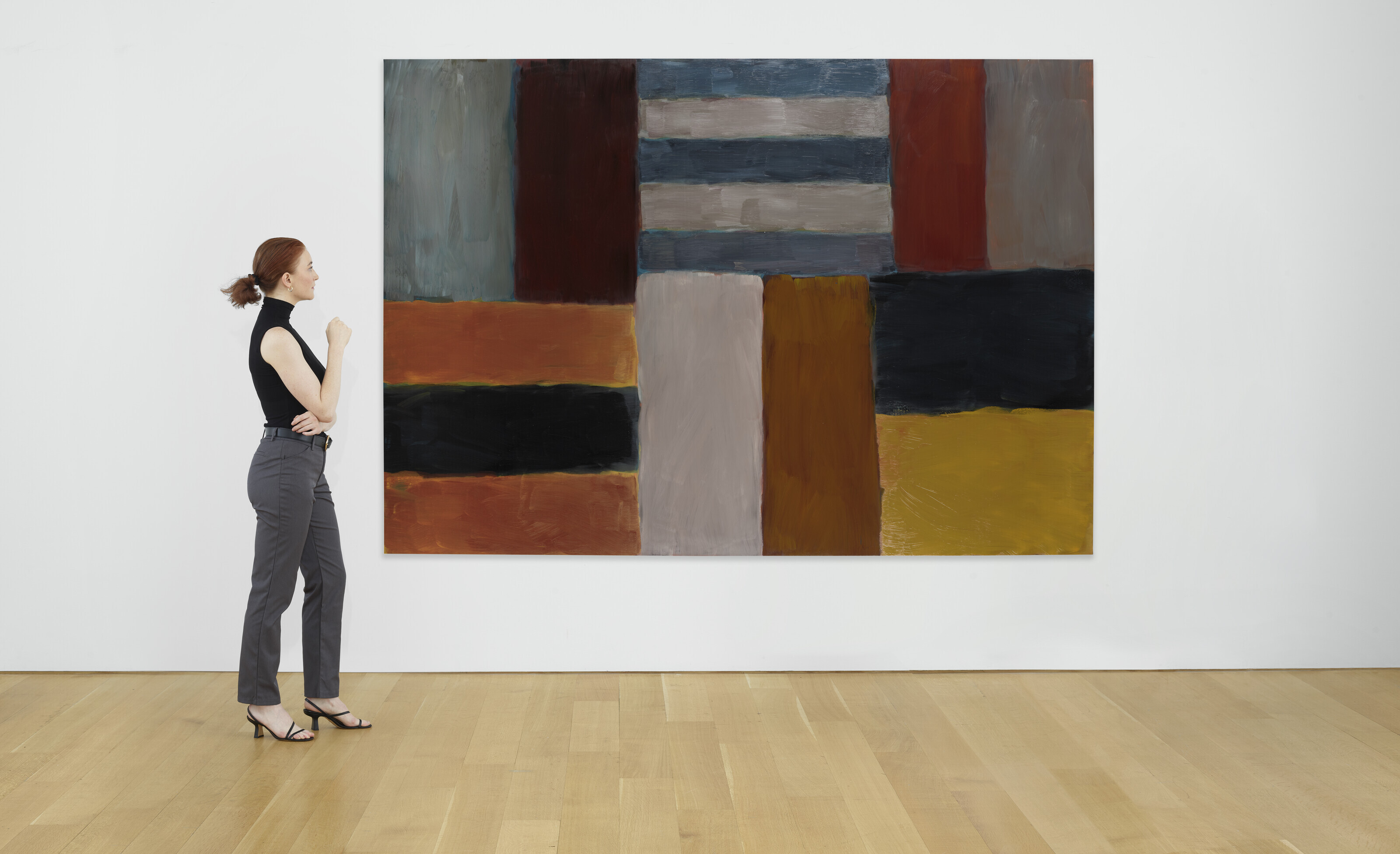 Sean Scully — Красный Раскрывающийся, изображение 3