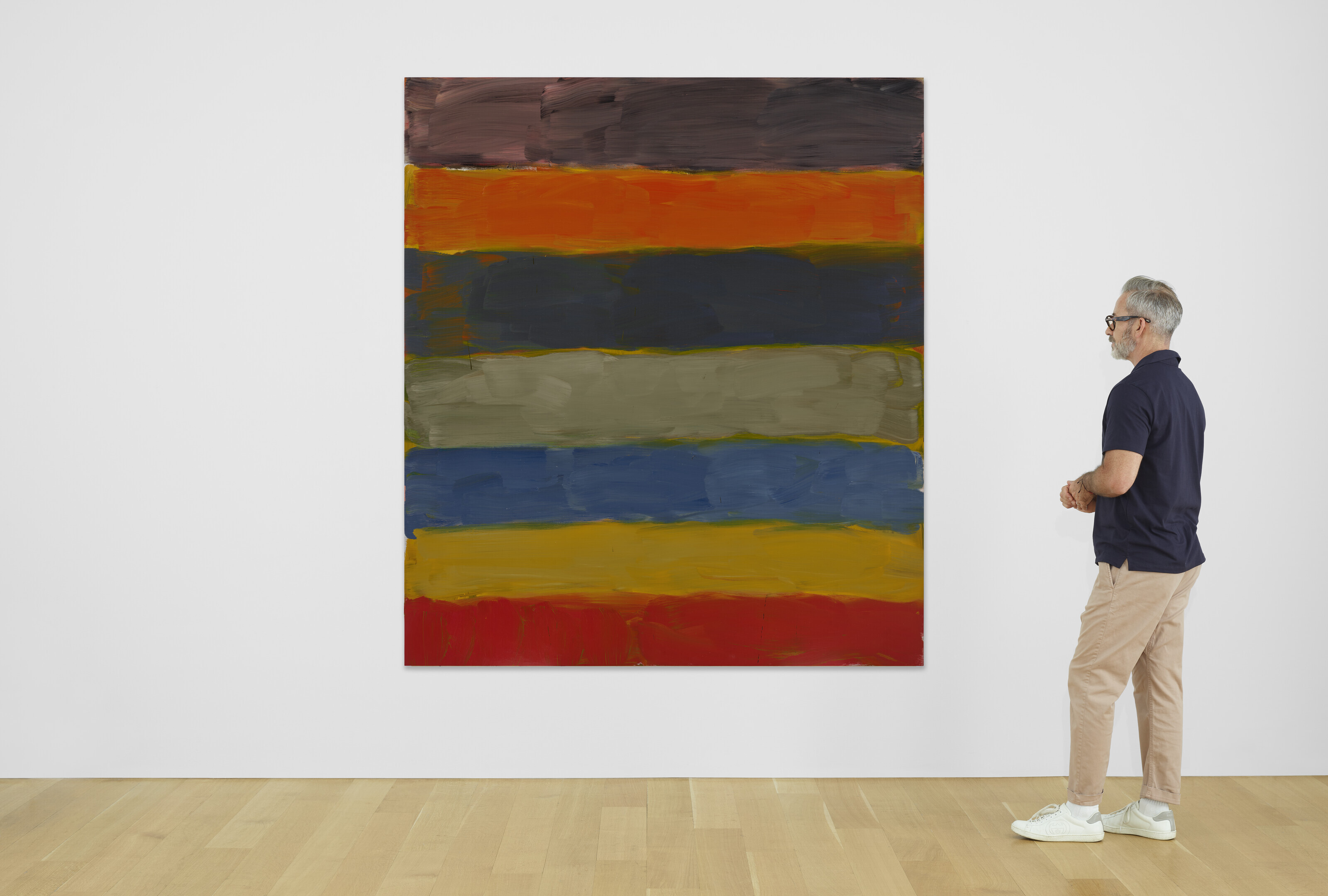 Sean Scully — Стационарный телефон Пурпурно-зеленого цвета с видом на море, изображение 3
