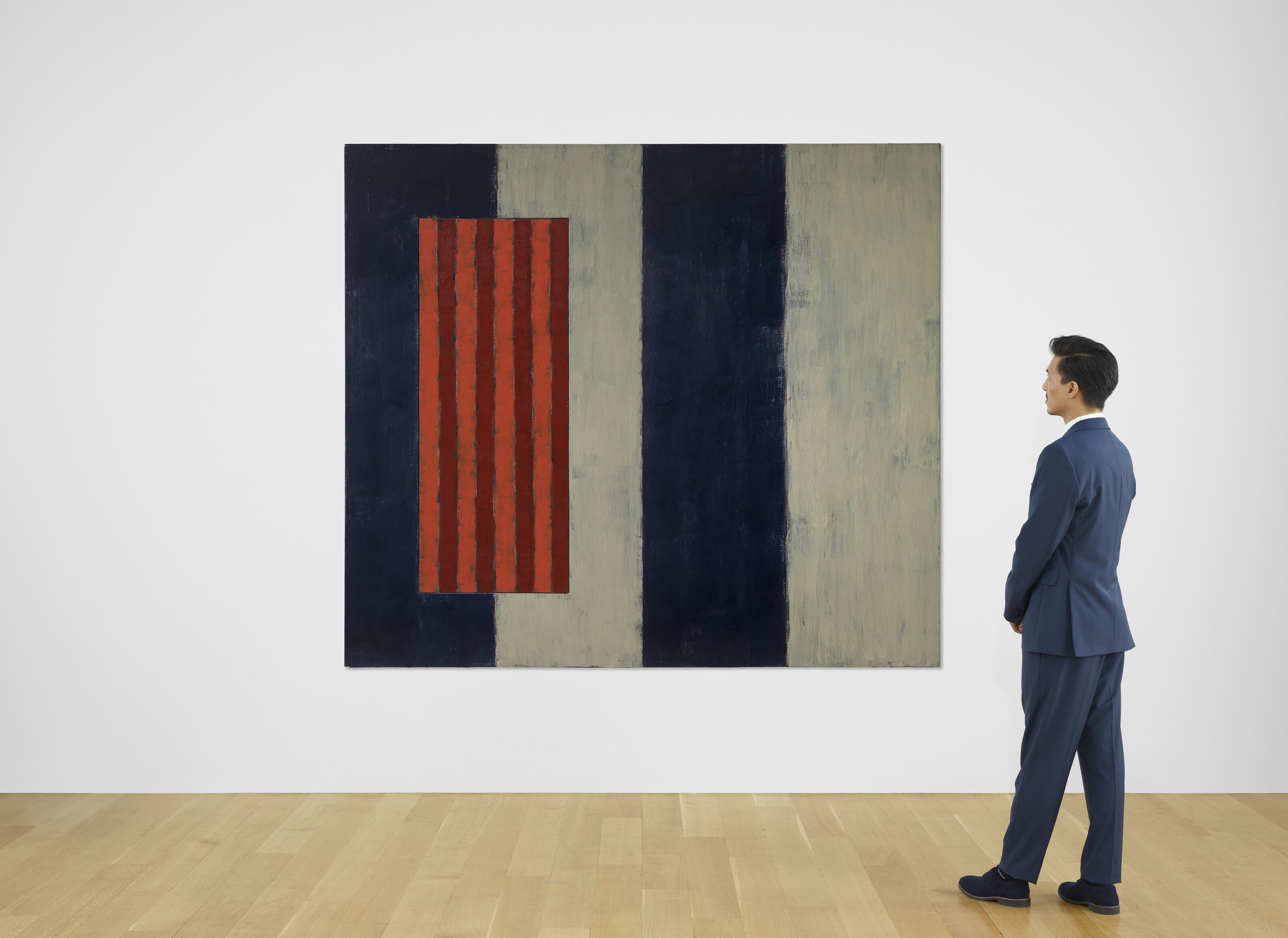 Sean Scully — Красное окно, изображение 3
