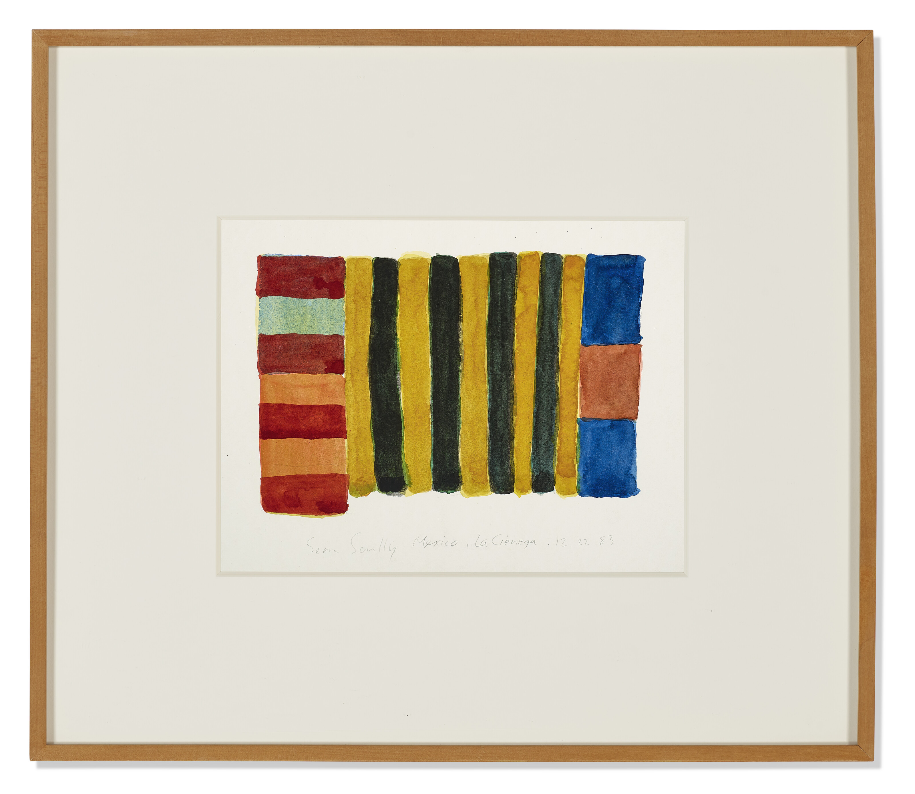 Sean Scully — Мексика, Ла-Сьенега, 22.12.83, изображение 2