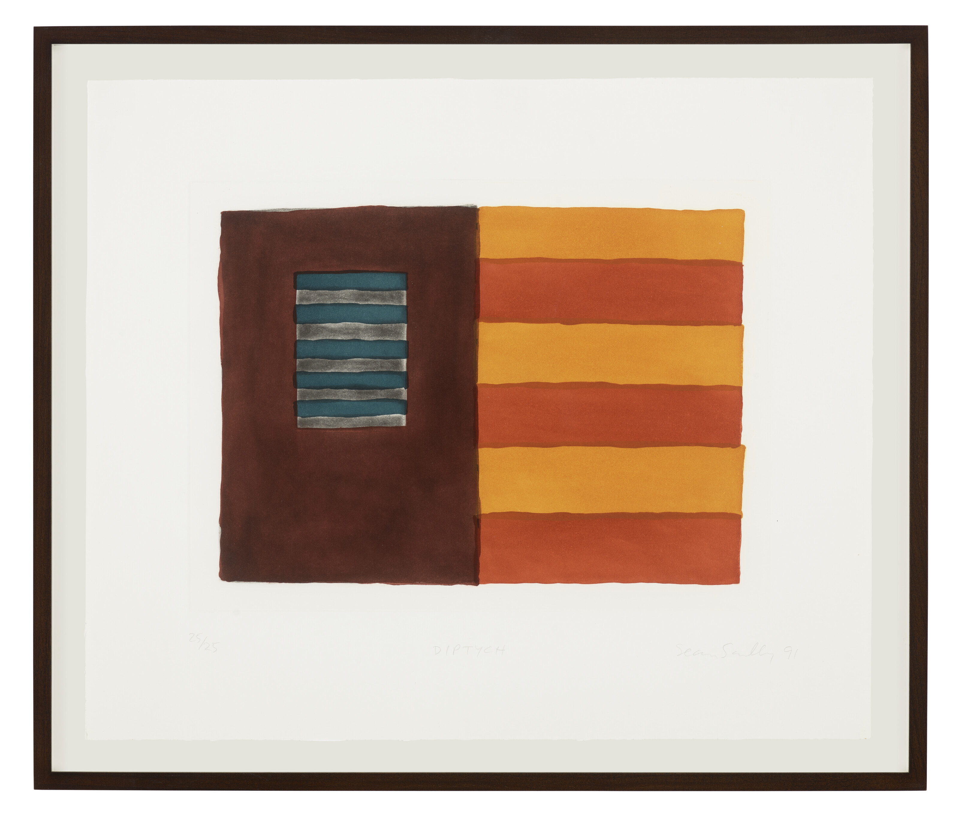Sean Scully — Диптих, изображение 2