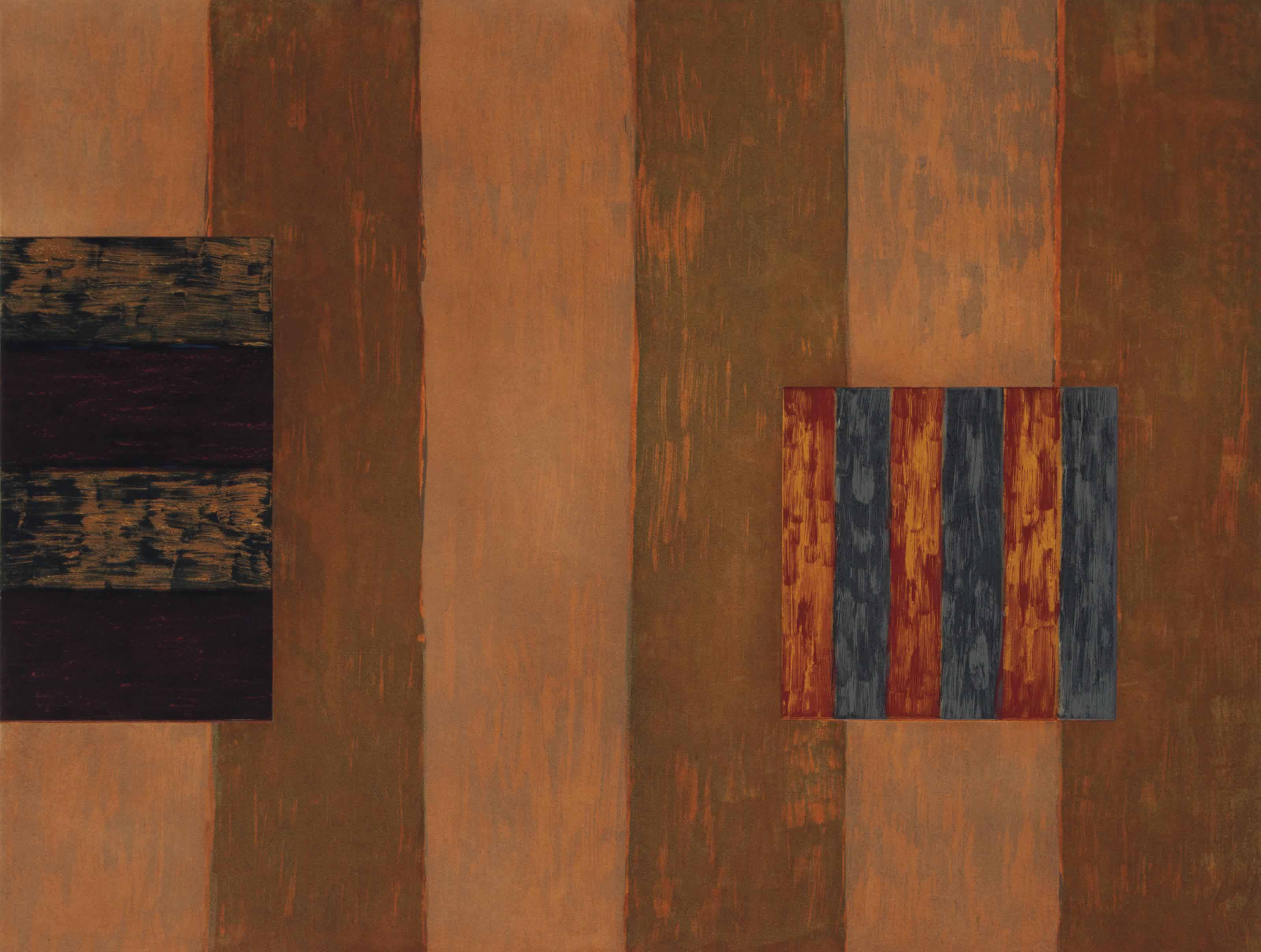 Sean Scully — Стена (O., T.-R. и F. 88003)