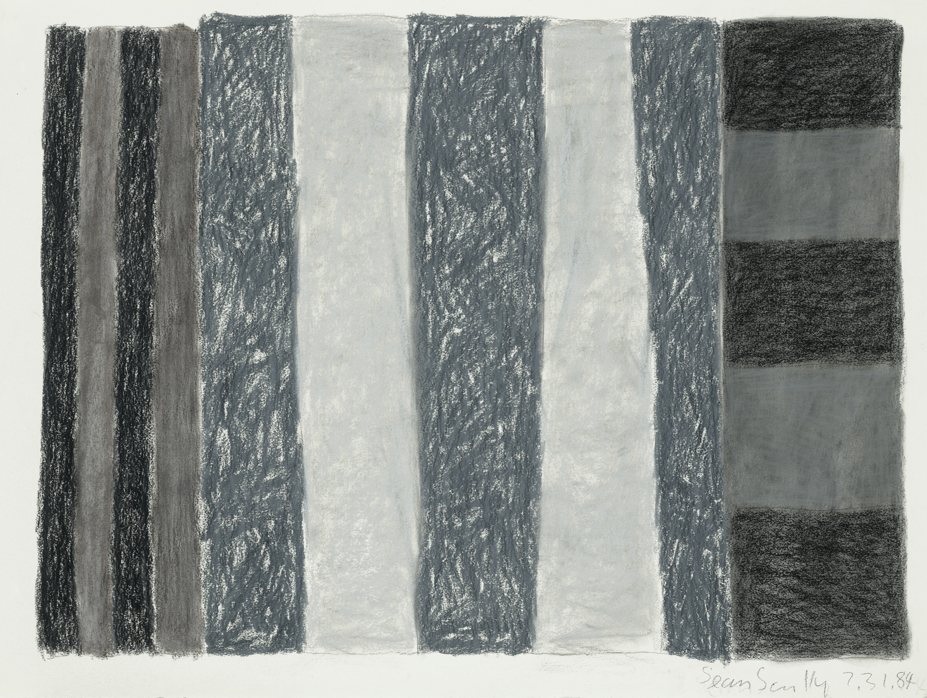 Sean Scully — 7.31.84