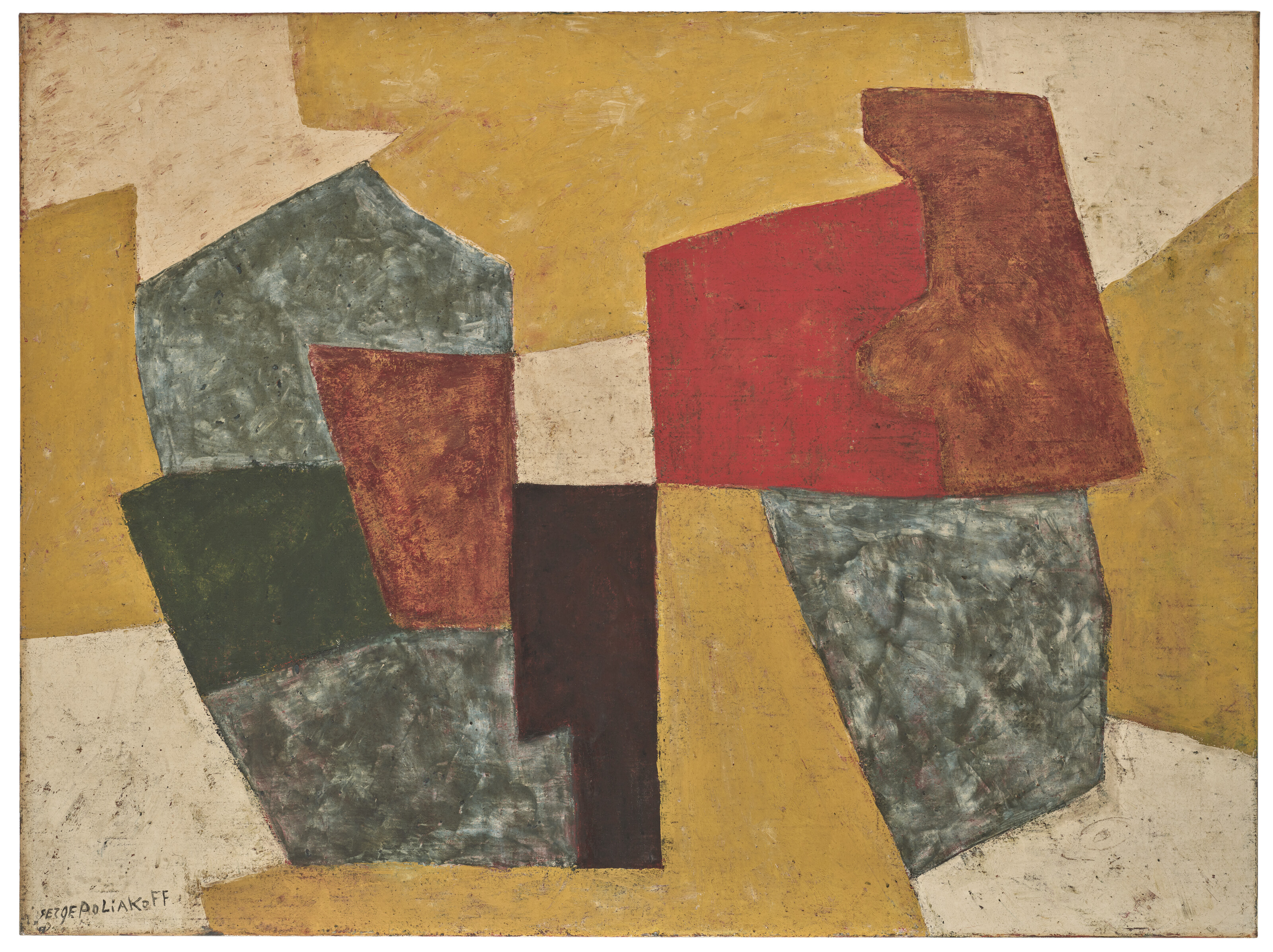 Serge Poliakoff — Краткое описание композиции, изображение 2