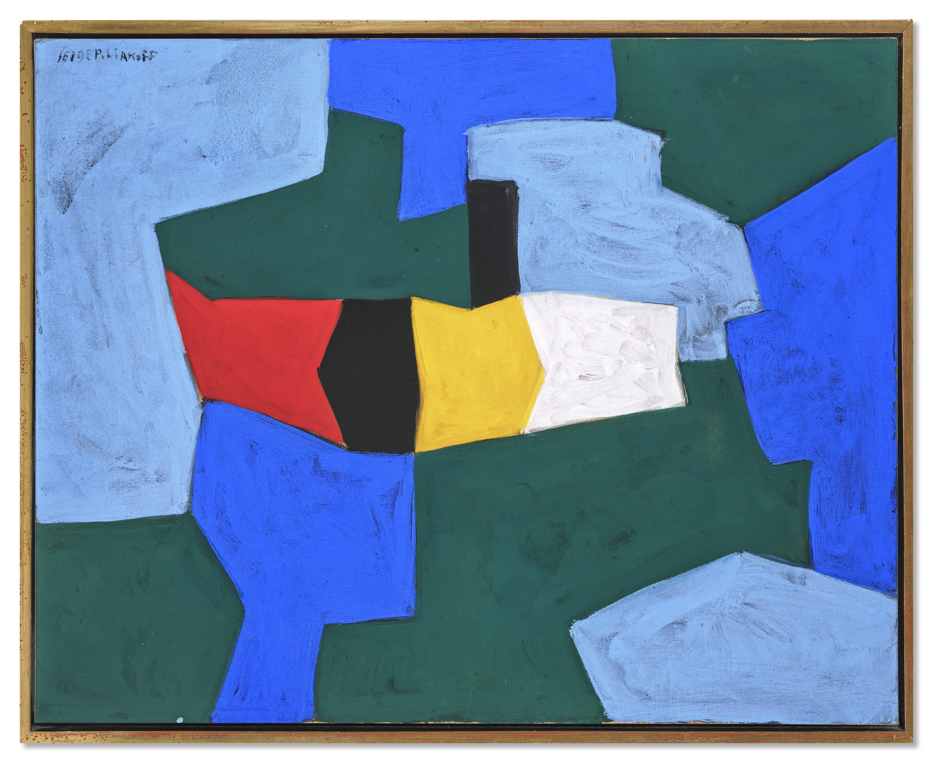 Serge Poliakoff — Краткое содержание композиции, изображение 2