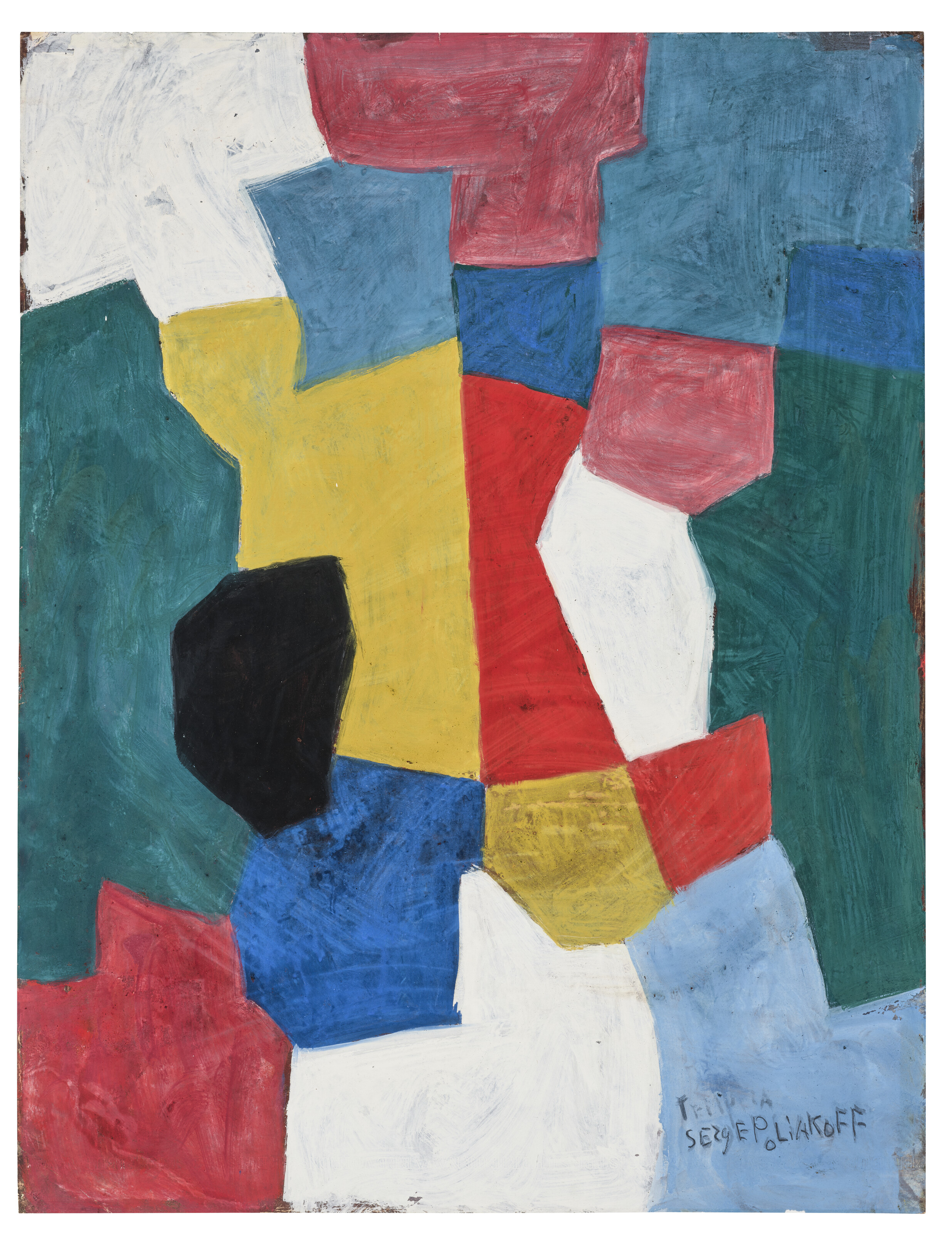 Serge Poliakoff — Краткое описание композиции, изображение 2