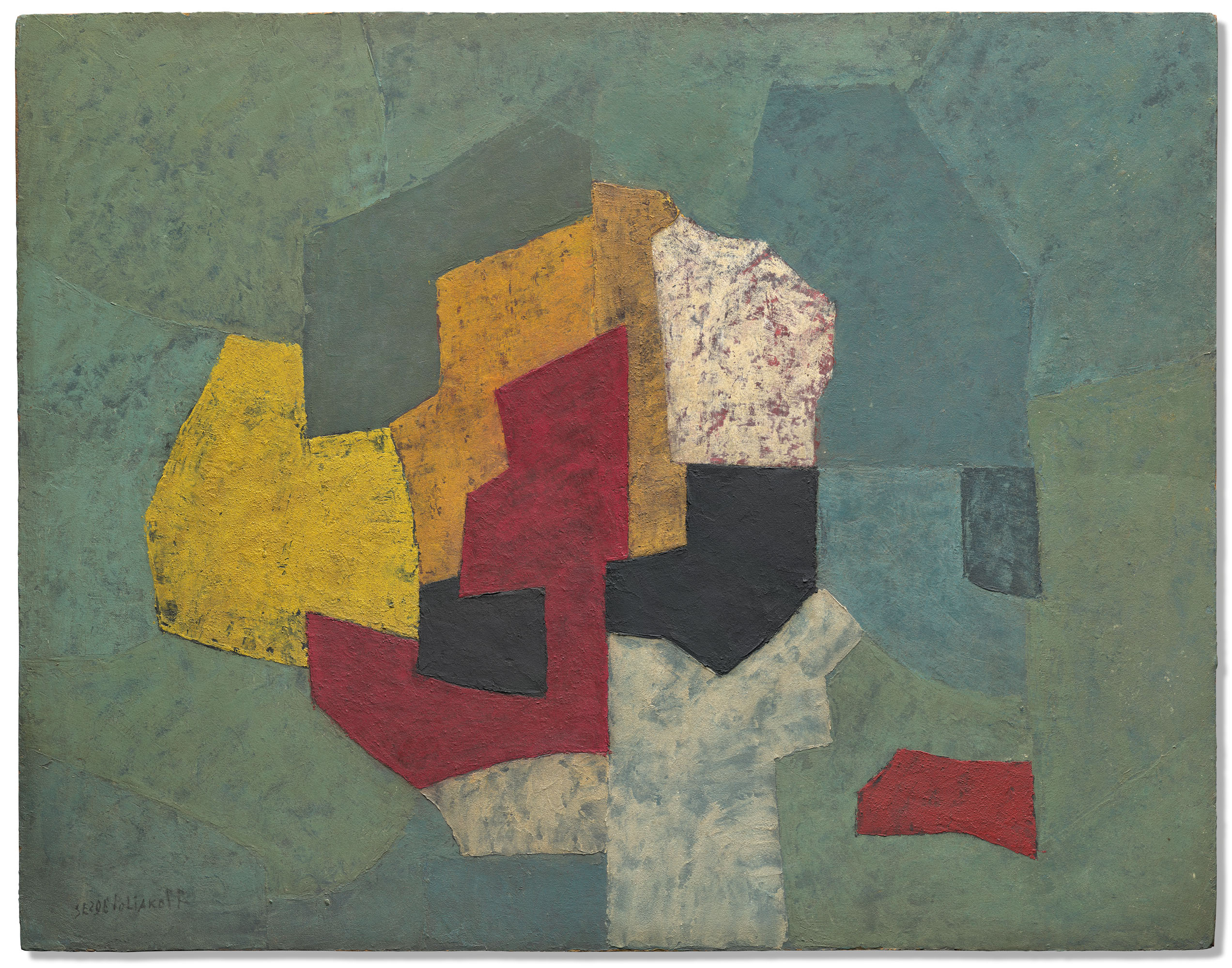 Serge Poliakoff — Краткое описание композиции
