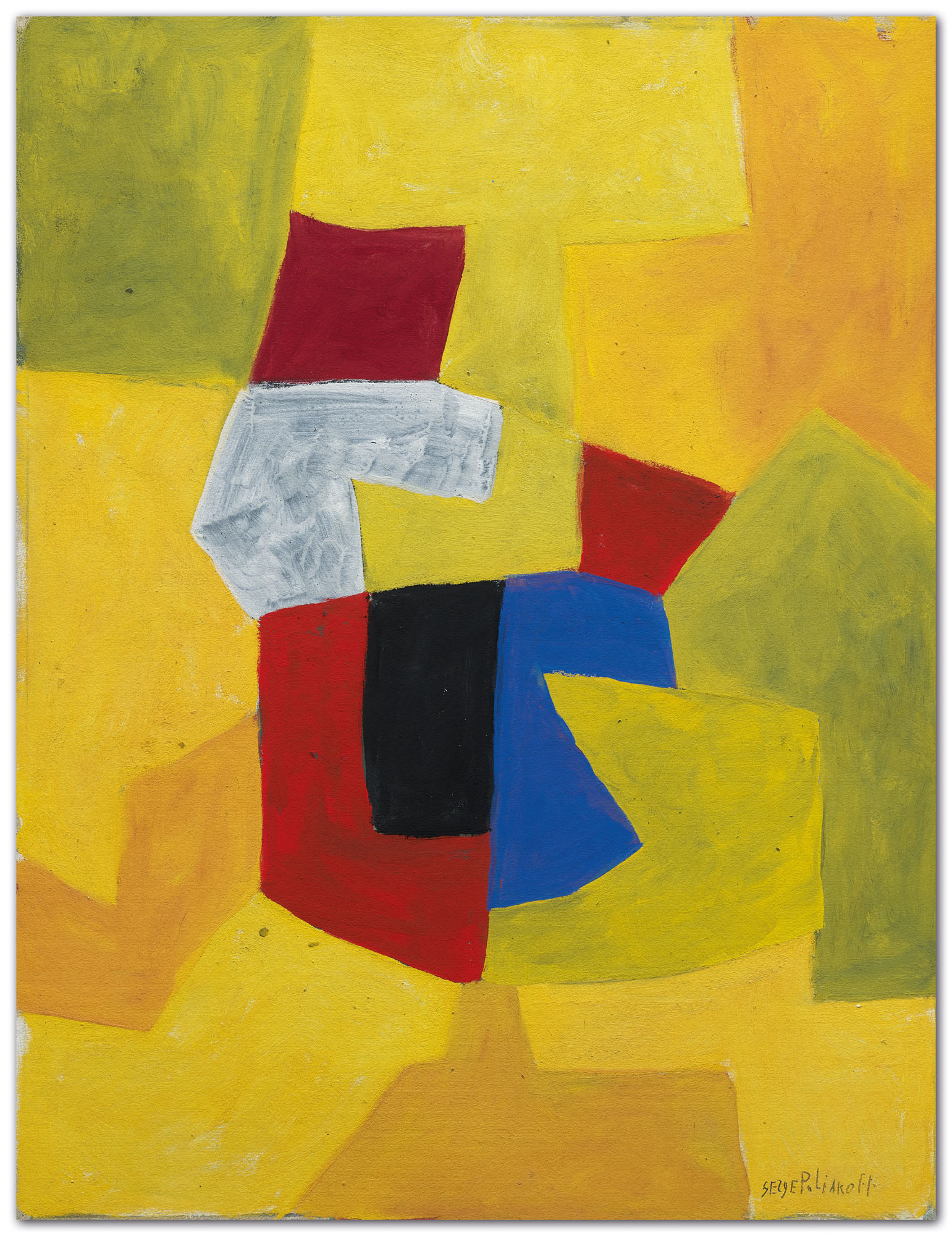 Serge Poliakoff — Краткое содержание композиции