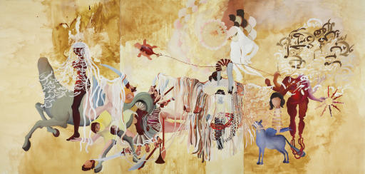 Shahzia Sikander — Завеса и след