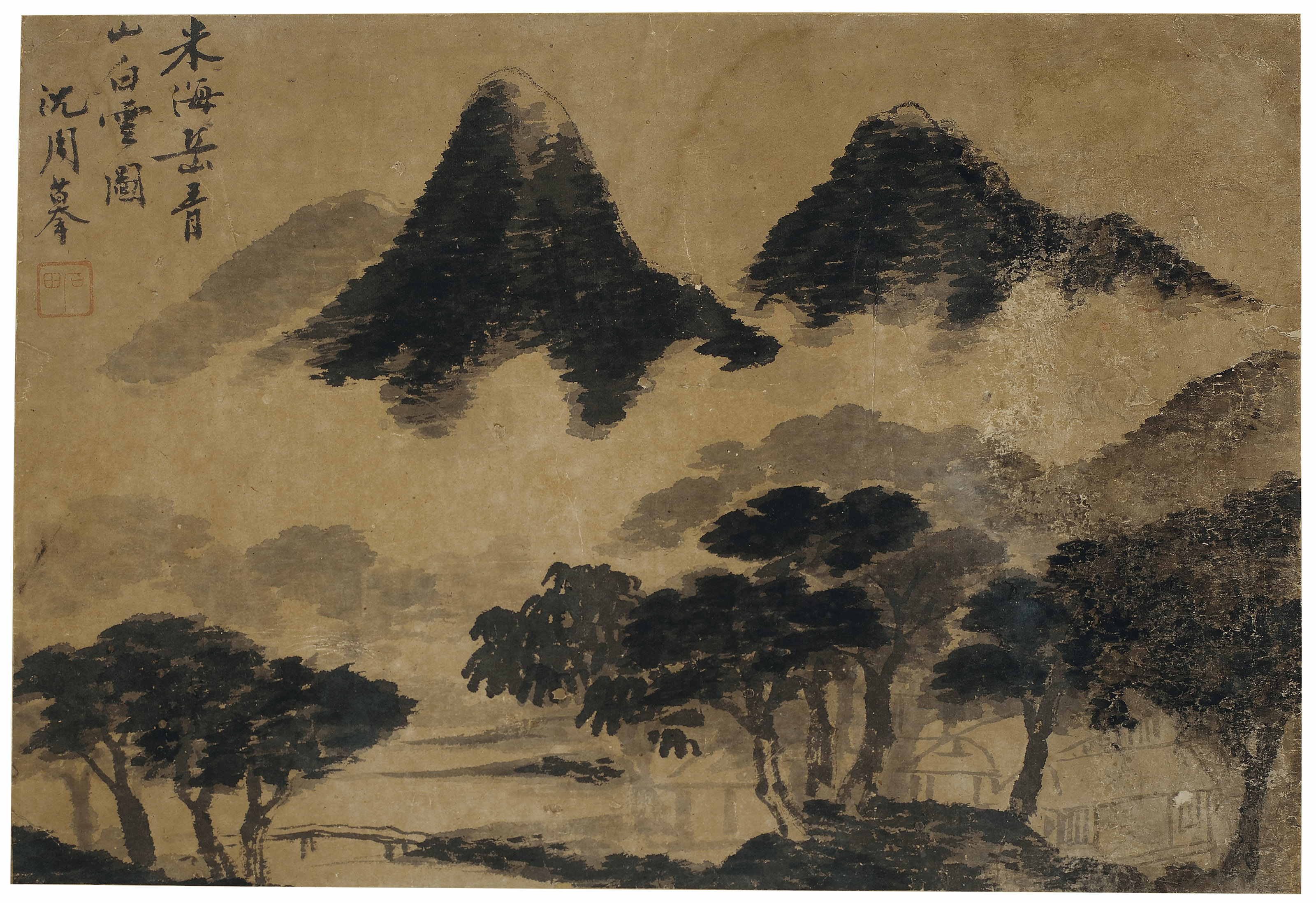 Shen Zhou — Пейзажи, изображение 2