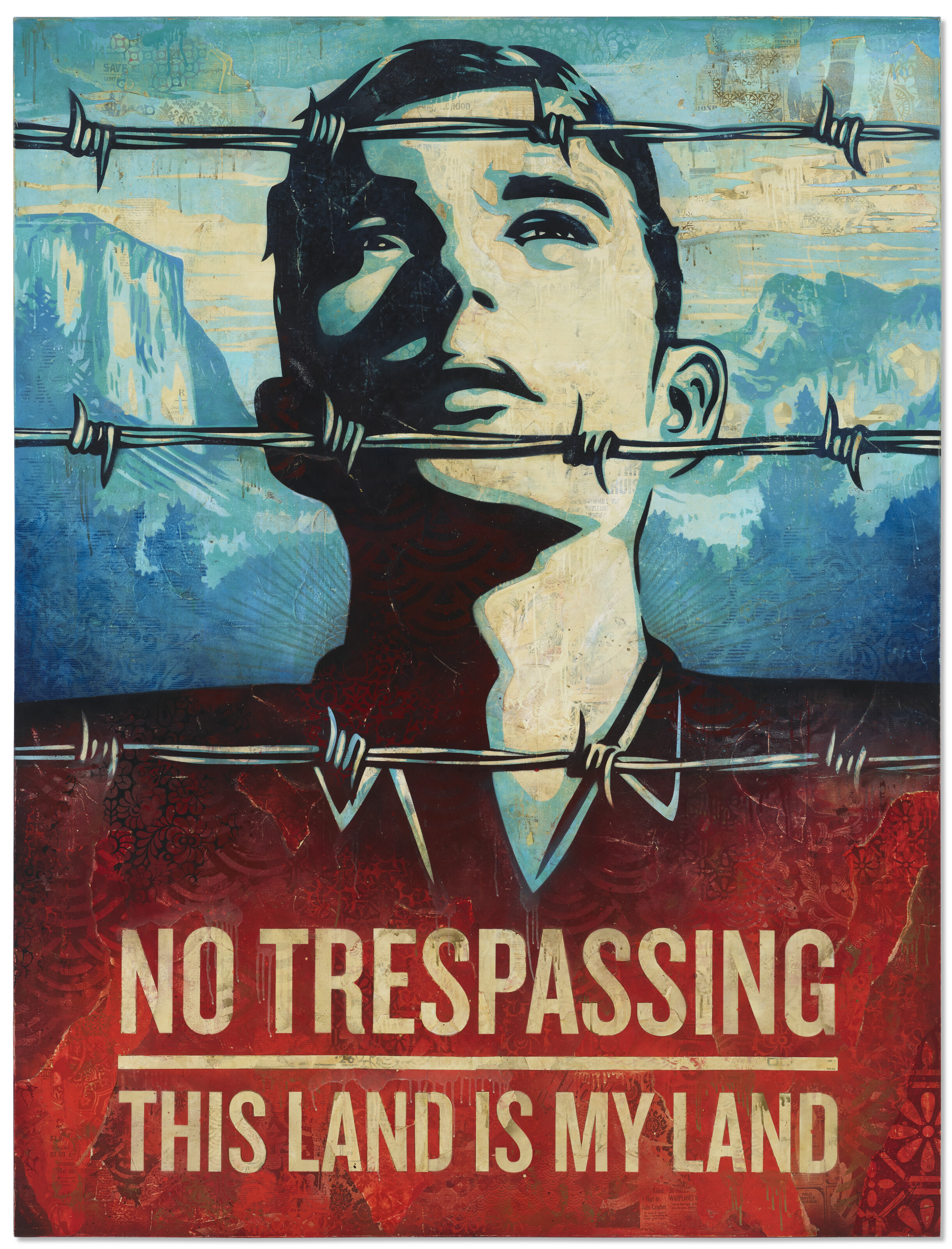Shepard Fairey — Эта Земля - Твоя Земля.