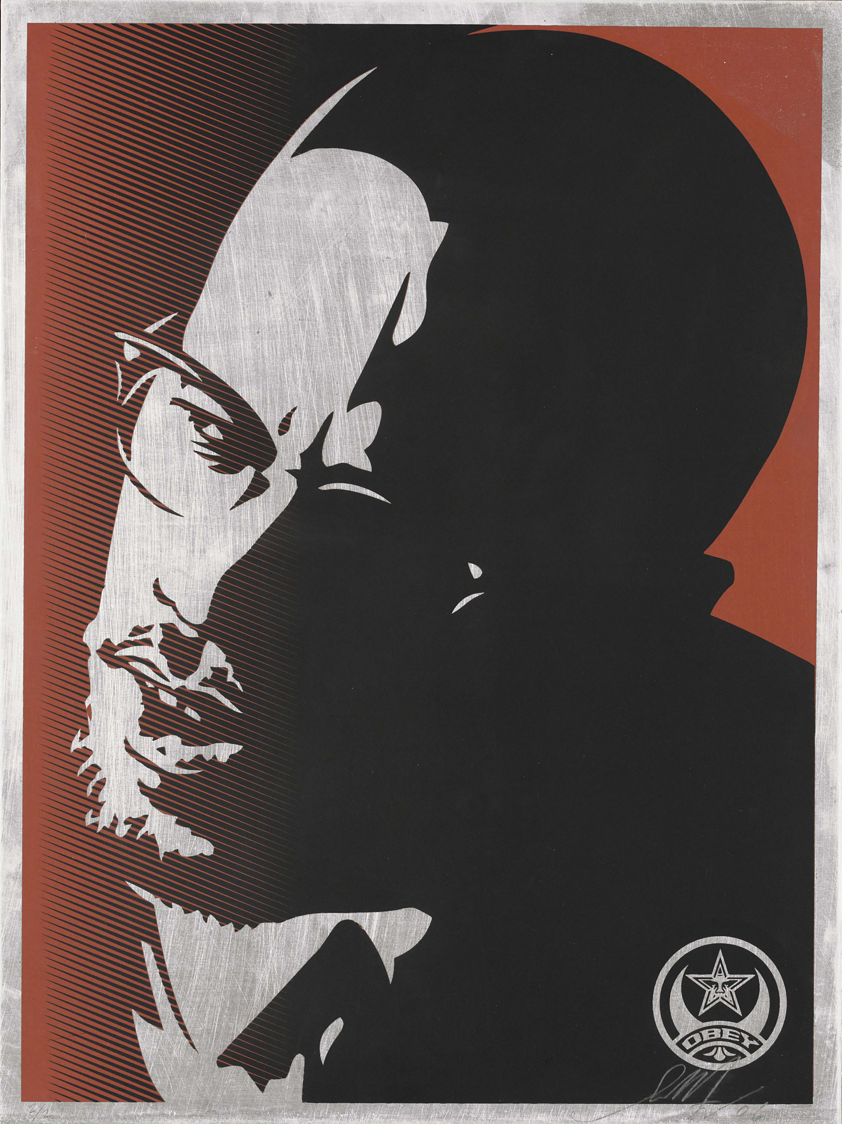 Shepard Fairey — Малкольм Икс