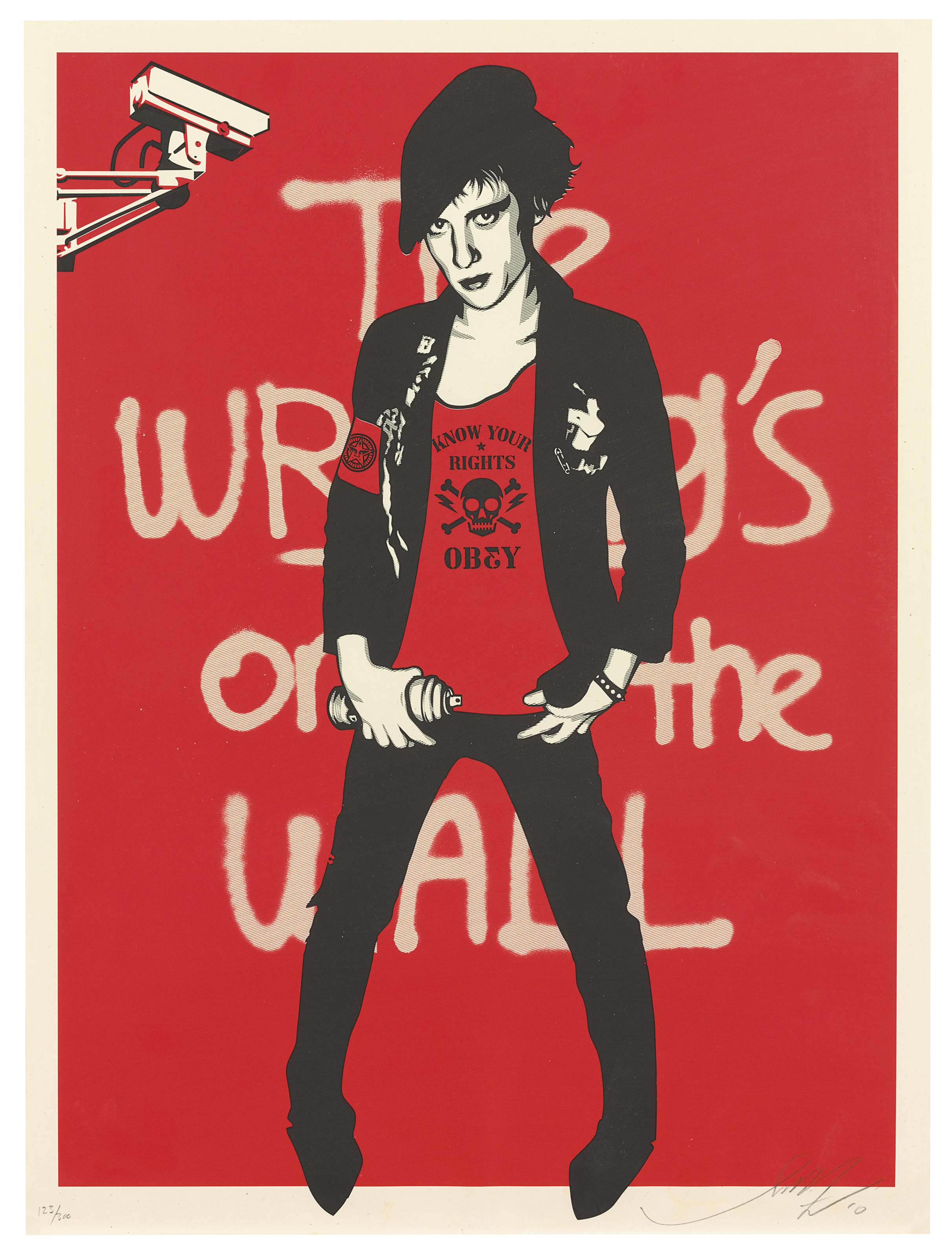 Shepard Fairey — Надпись на стене