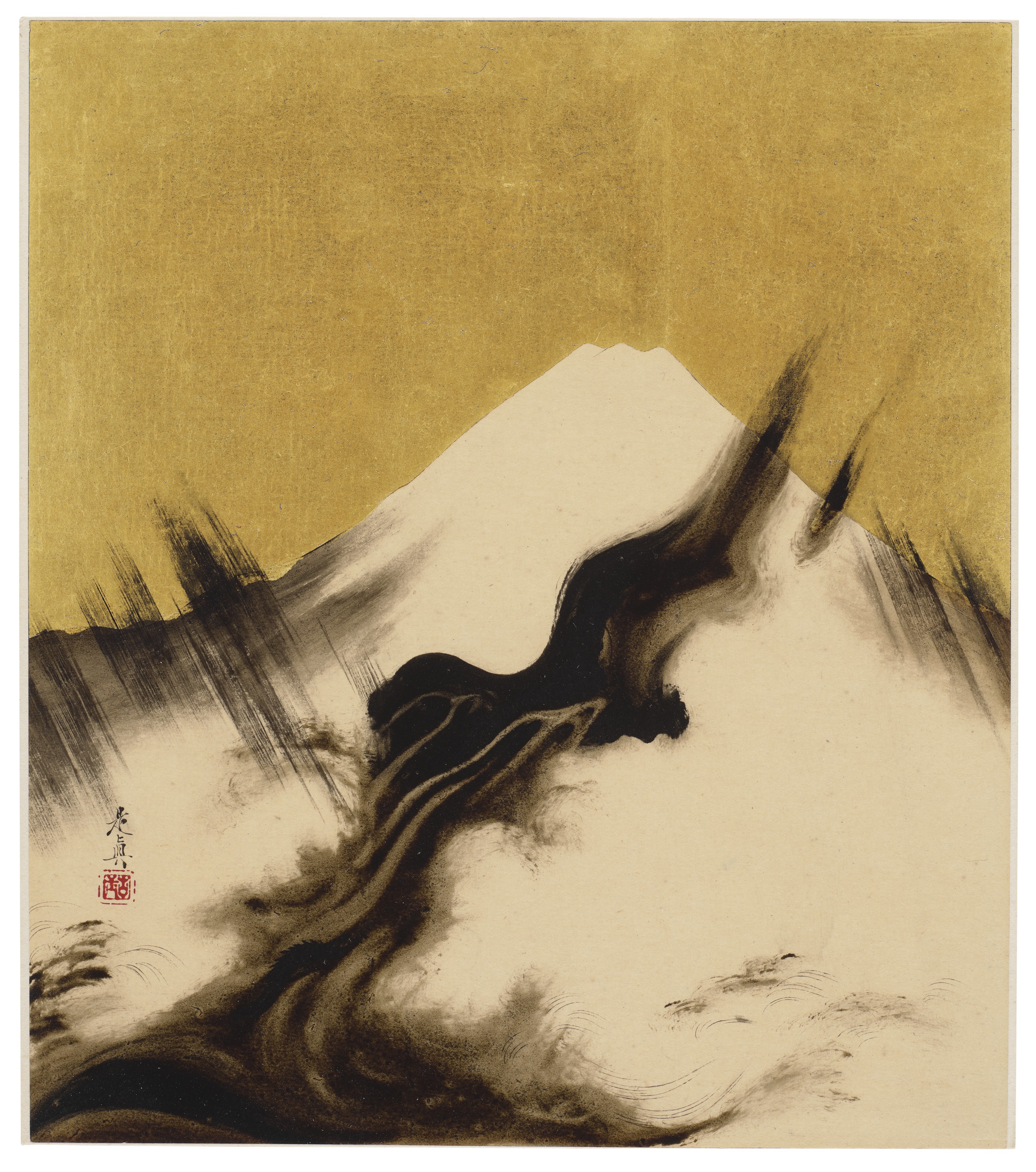 Shibata Zeshin — Пейзажи, растения и животные четырех времен года, изображение 16