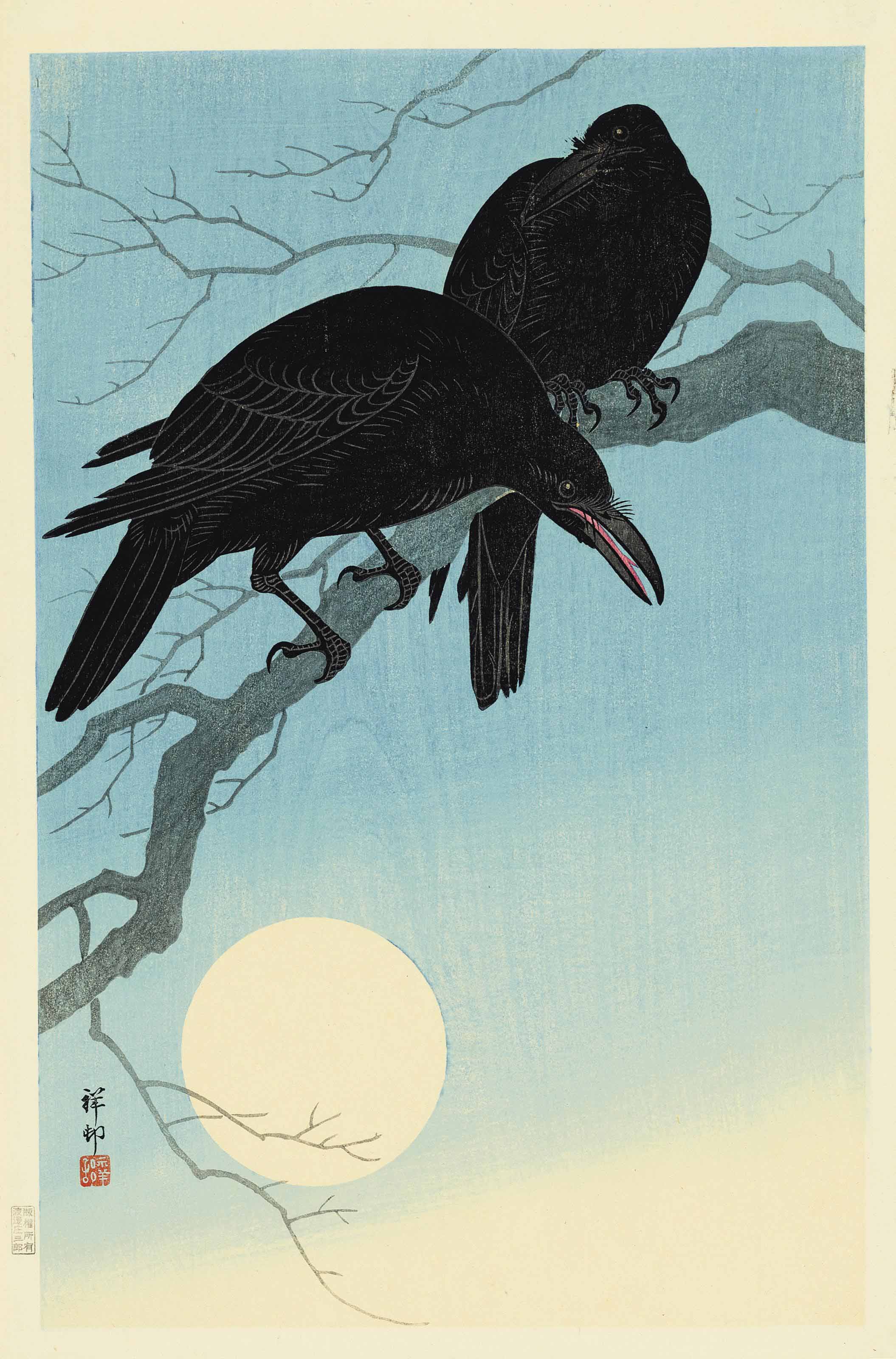 Shibata Zeshin — Охара Косон (1877-1945)