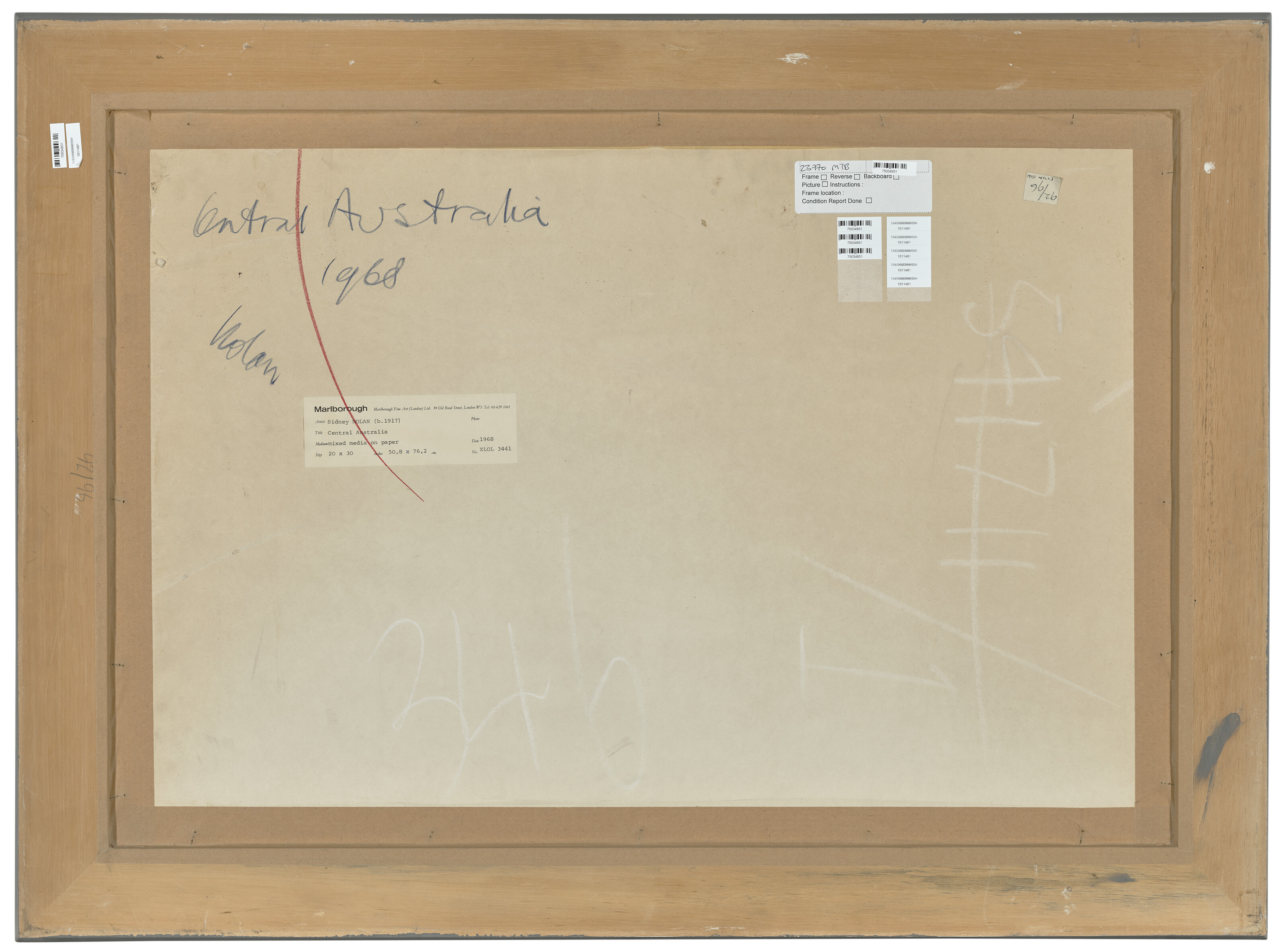 Sidney Robert Nolan — Центральная Австралия, изображение 3