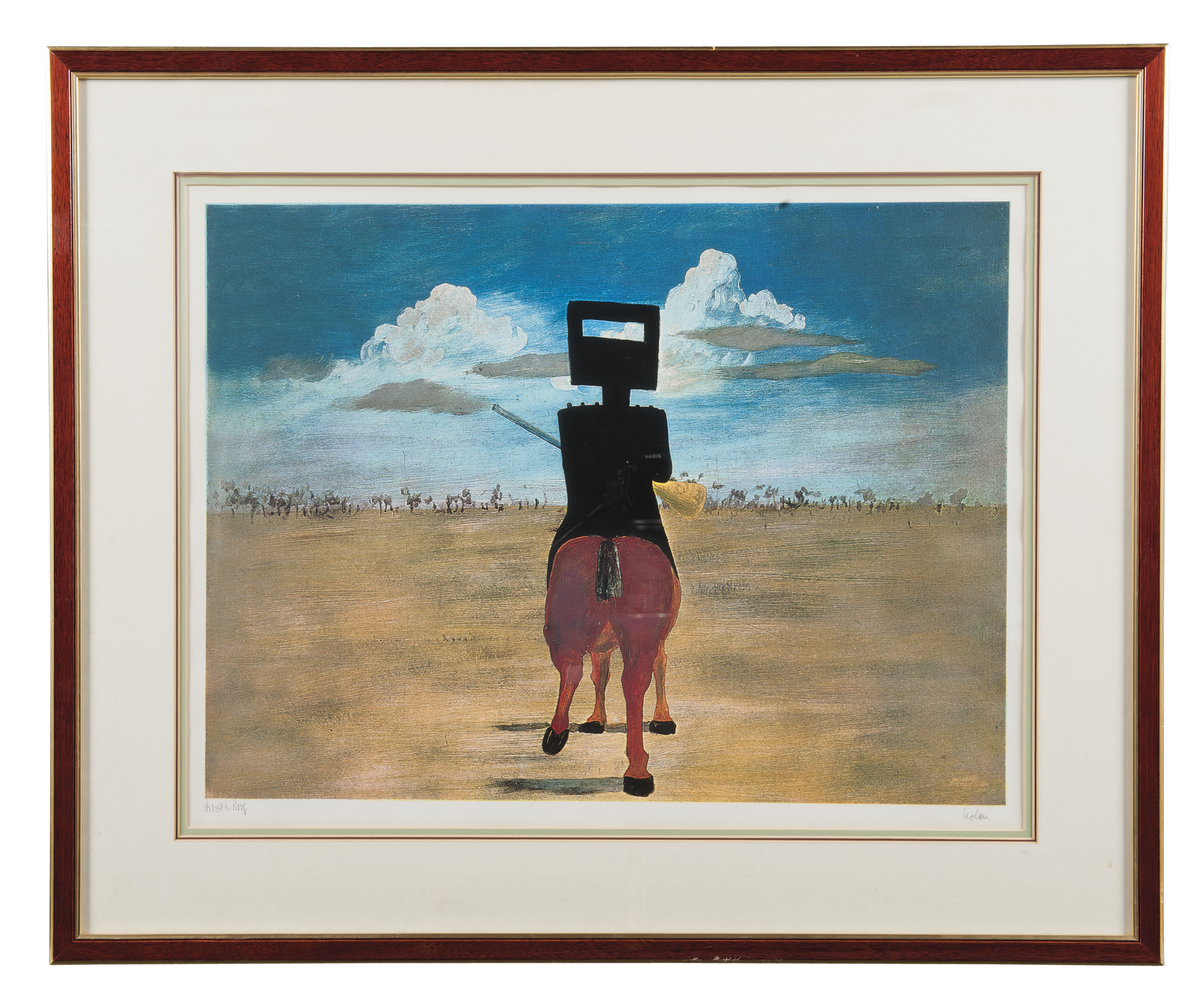 Sidney Robert Nolan — Нед Келли; констебль Фитцпатрик с Кейт Келли; Ручей Стрингибарк; Гленроуэн и судебный процесс, изображение 4