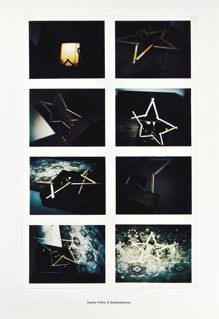 Sigmar Polke — 8 Цольстокштерне, Кельнский кунстмаркт, 1970