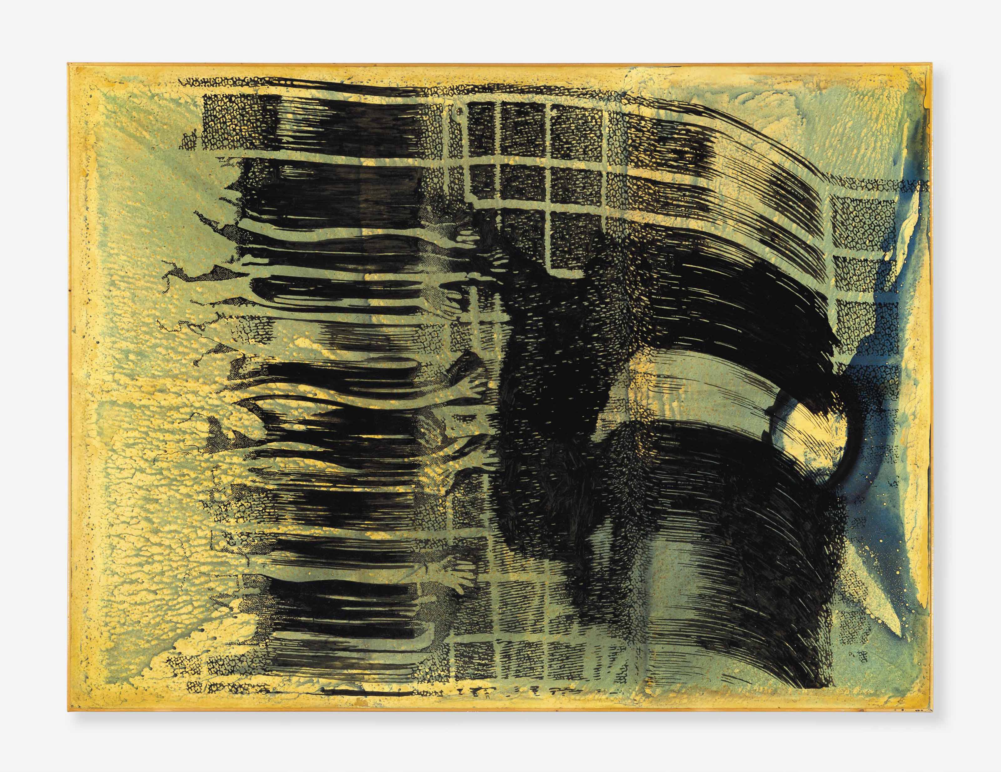 Sigmar Polke — Флюхт (синий) (Полет (синий))