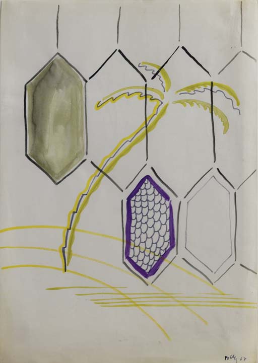 Sigmar Polke — Без названия (Пальма)