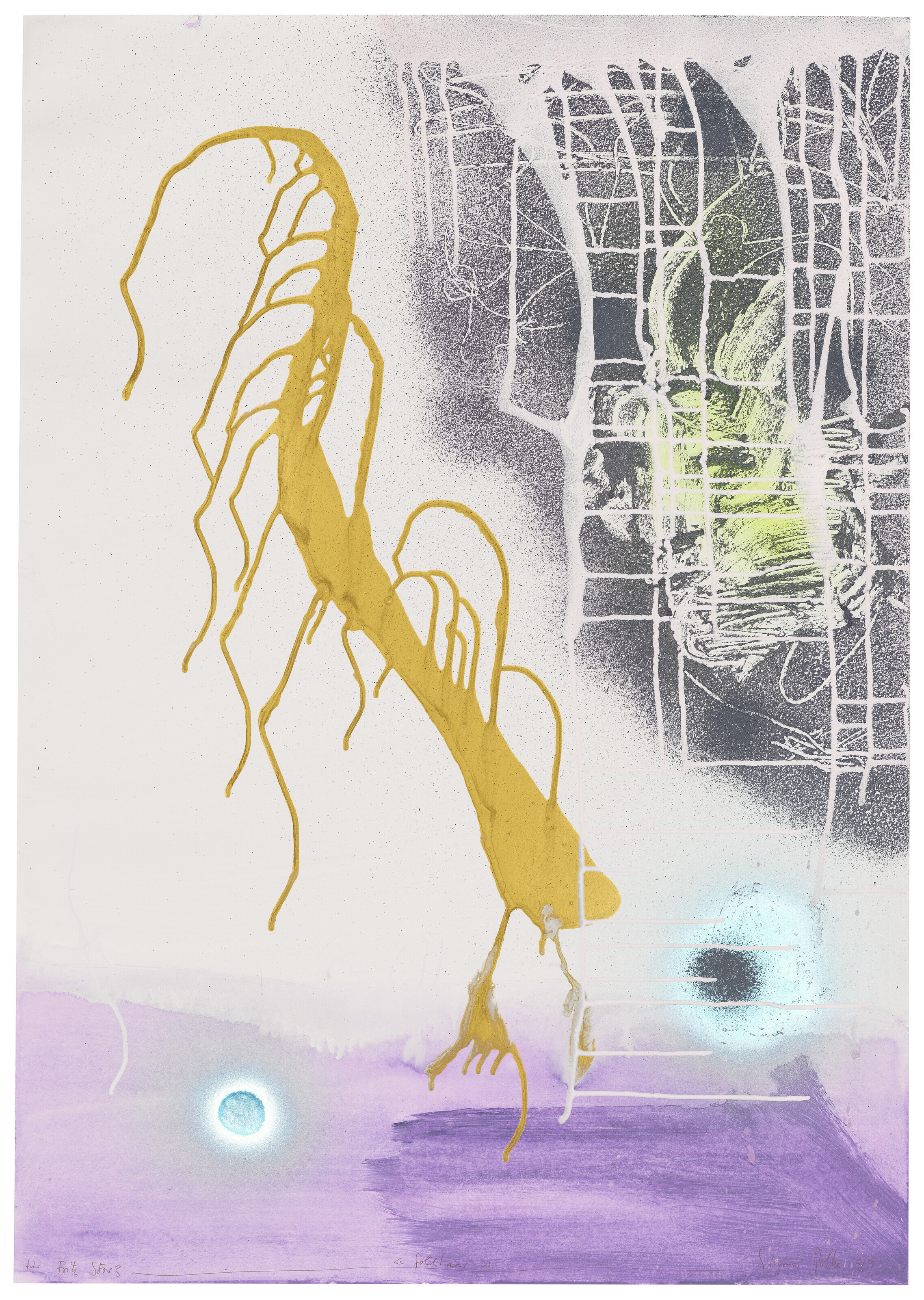 Sigmar Polke — Голдхаар (Золотистые волосы)