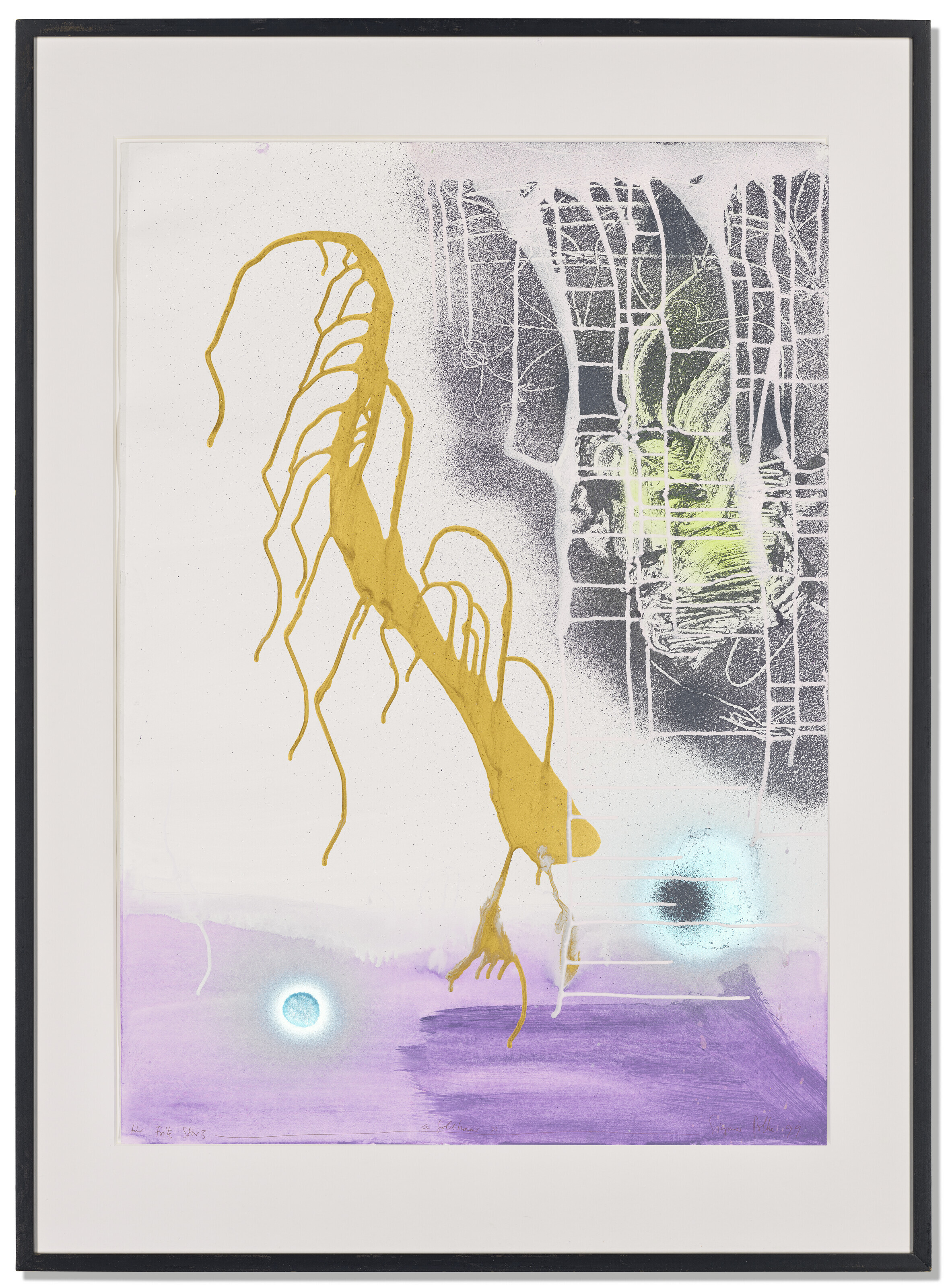 Sigmar Polke — Голдхаар (Золотистые волосы), изображение 2