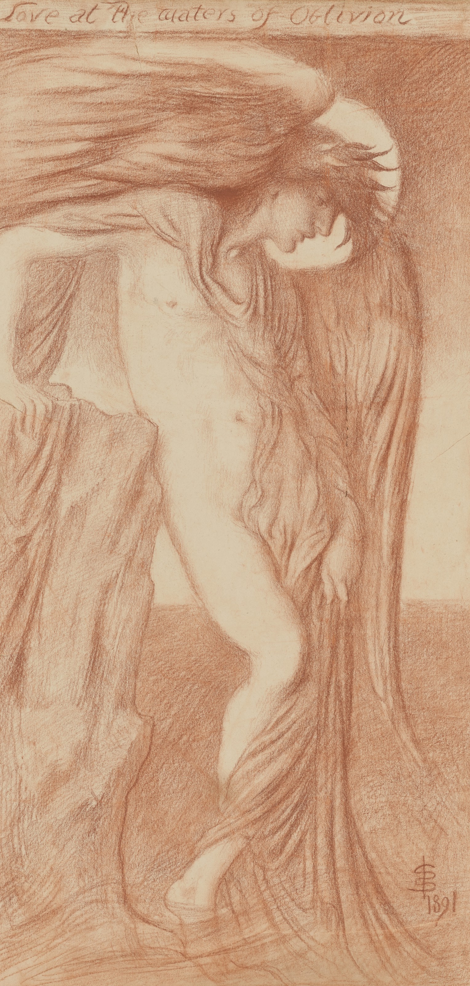 Simeon Solomon — Любовь в водах забвения, изображение 2