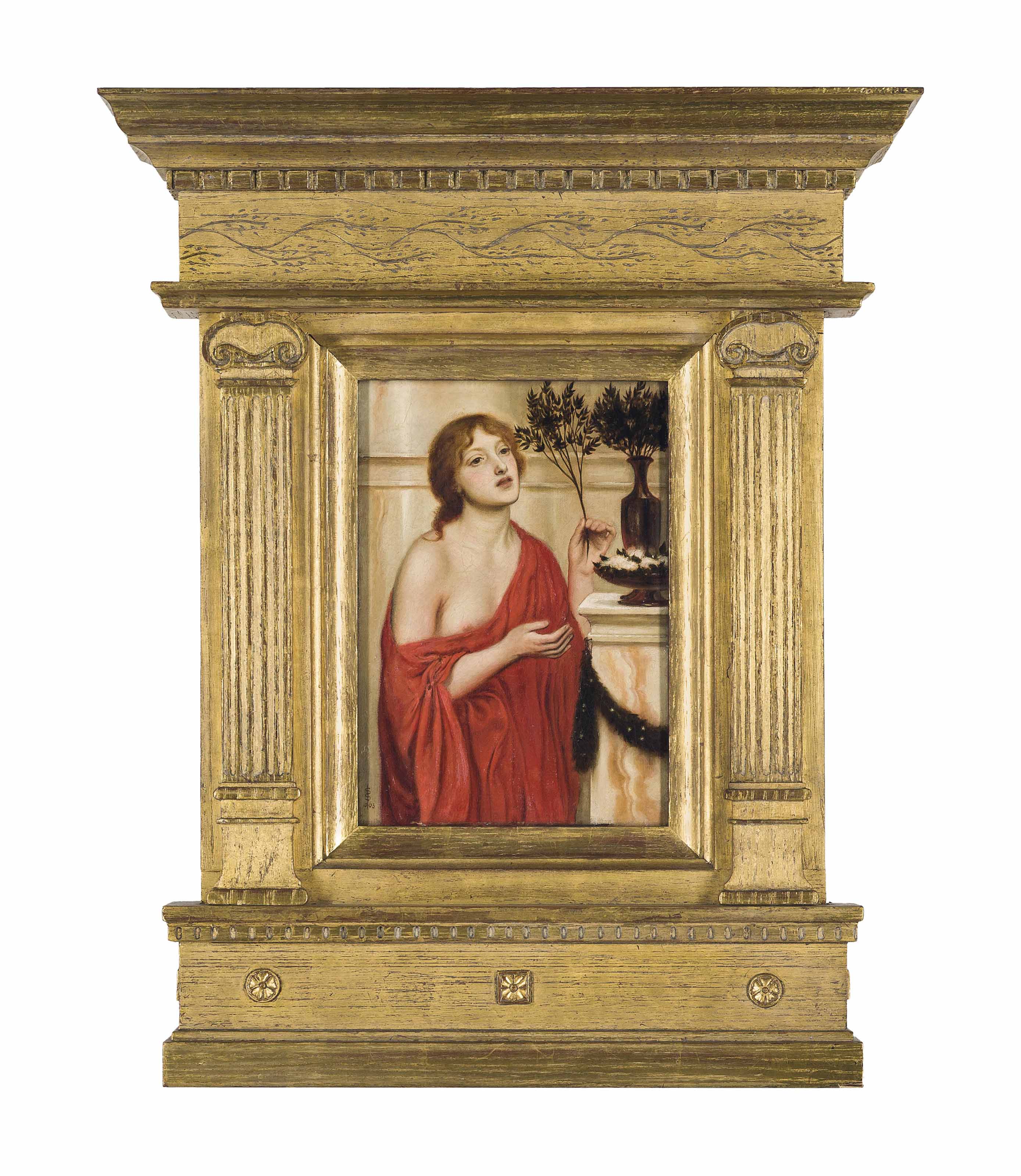 Simeon Solomon — В храме Венеры