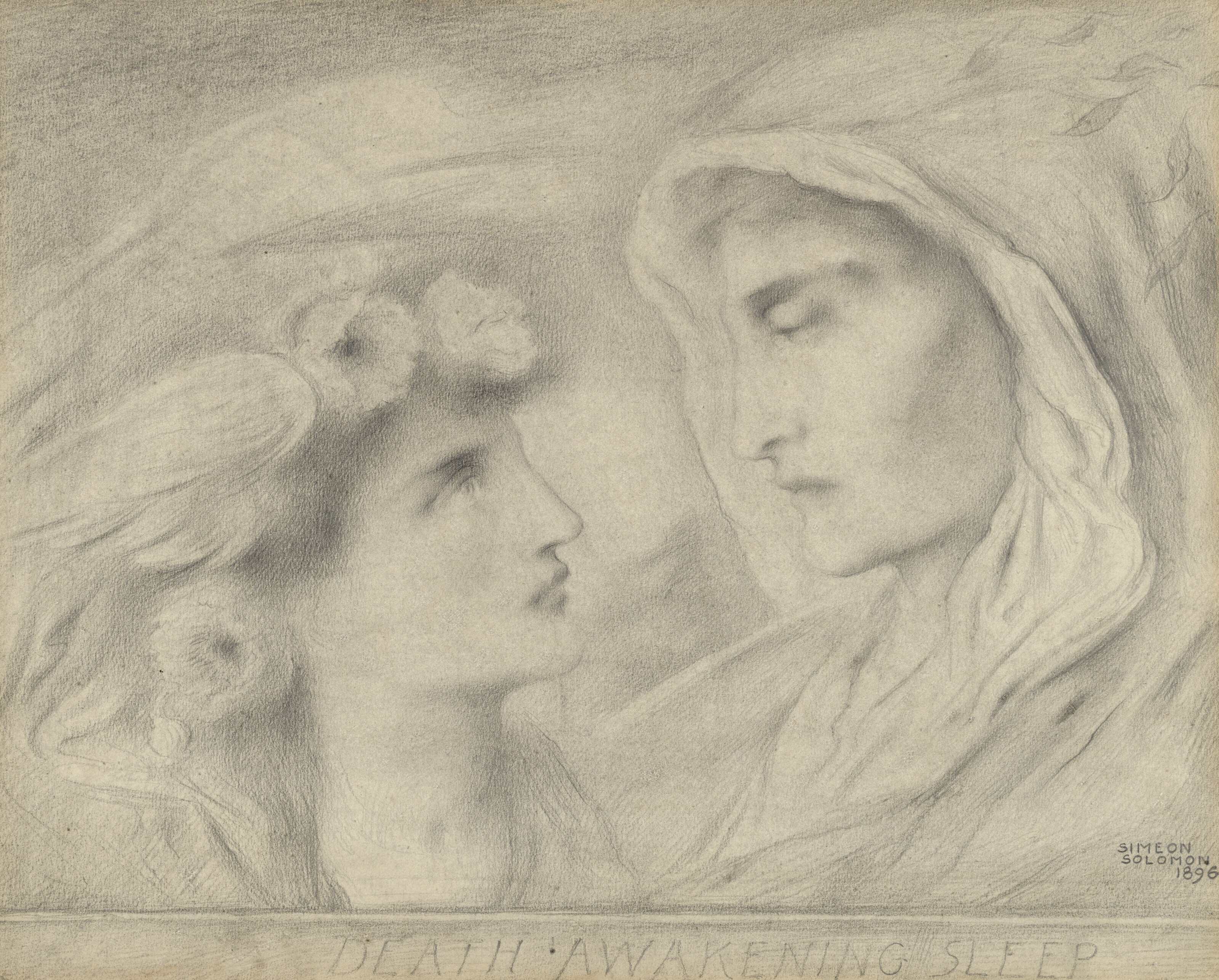 Simeon Solomon — Смерть пробуждает сон
