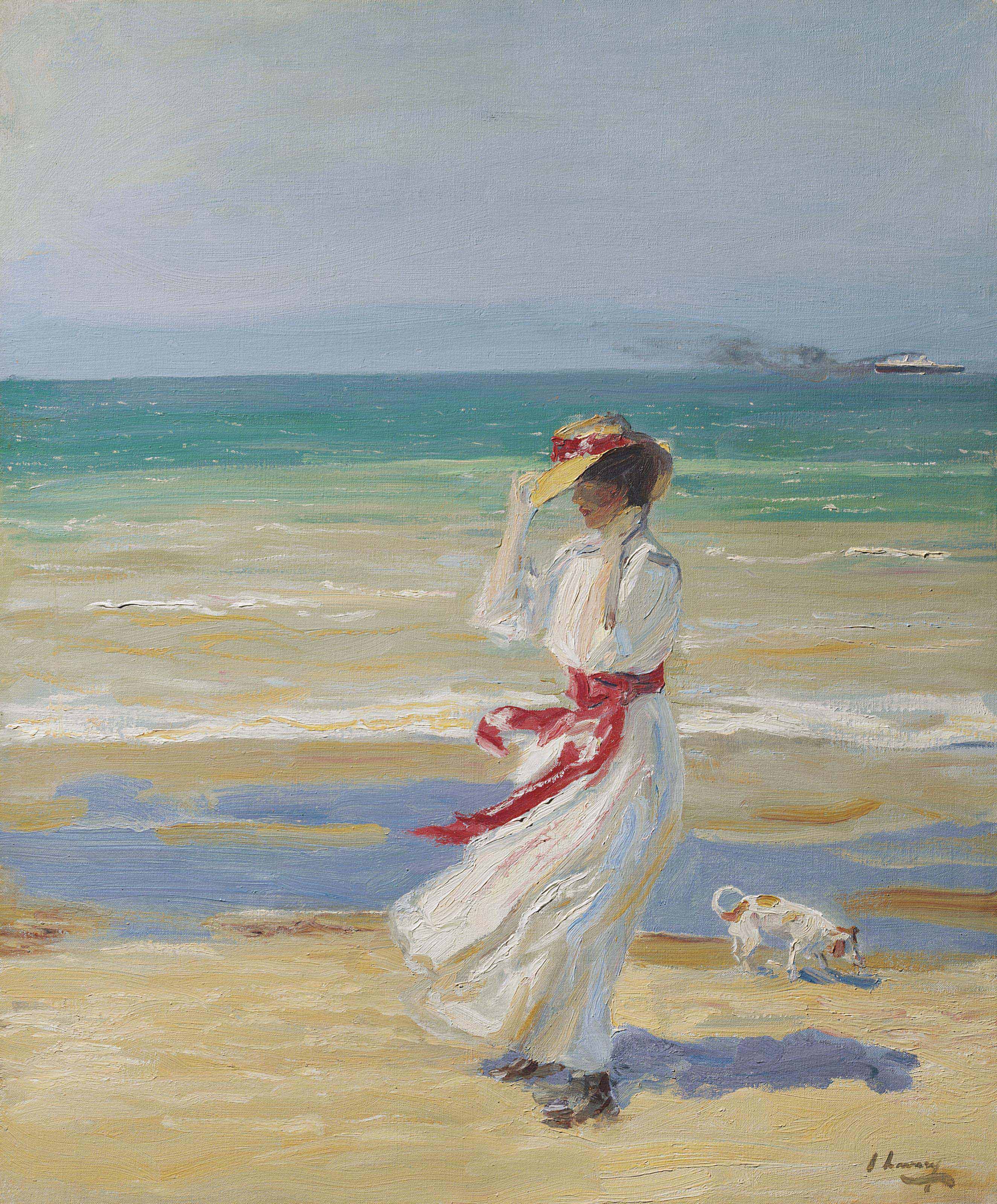 Sir John Lavery — Ветреный день