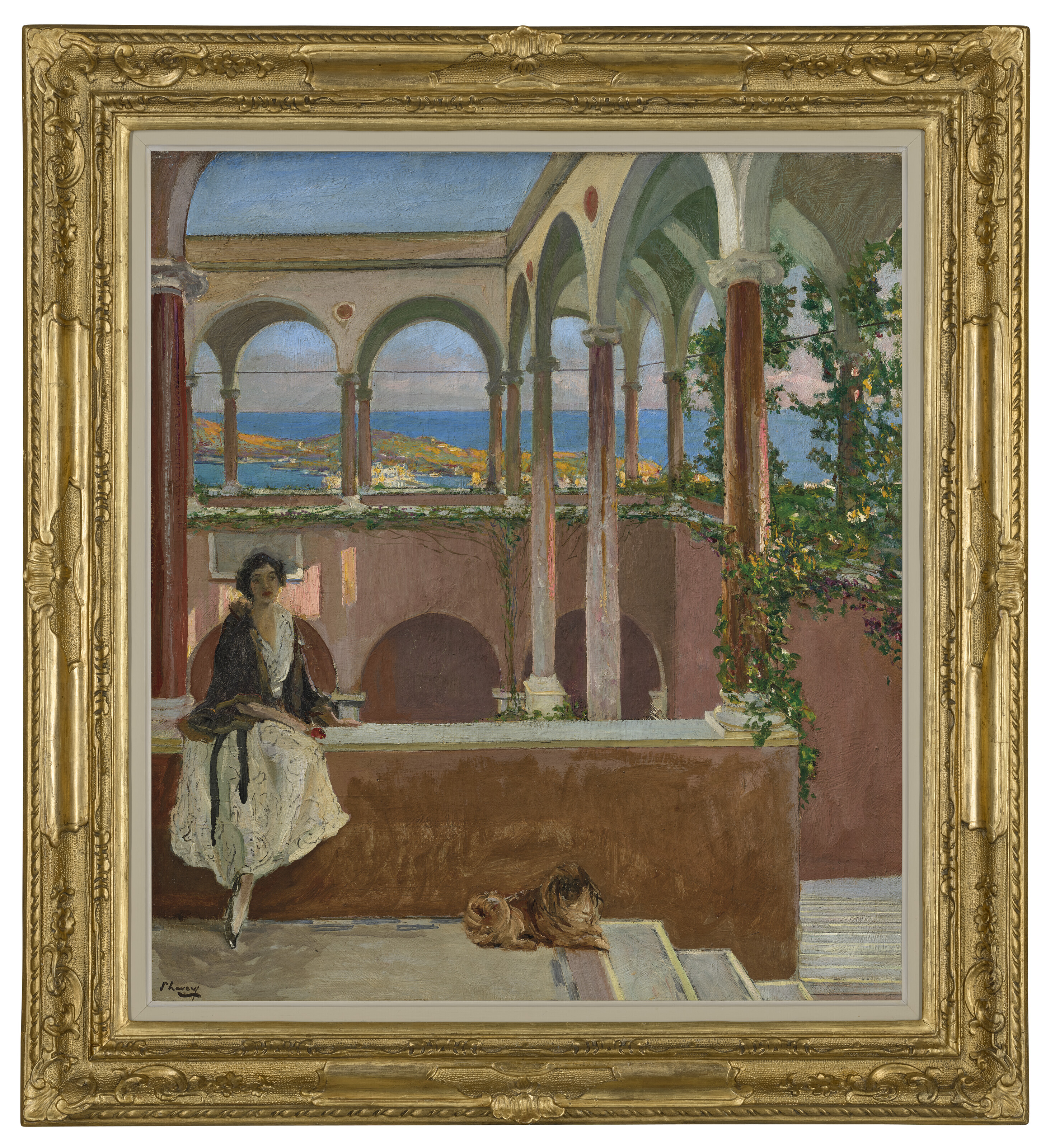 Sir John Lavery — Вилла на Ривьере, изображение 2
