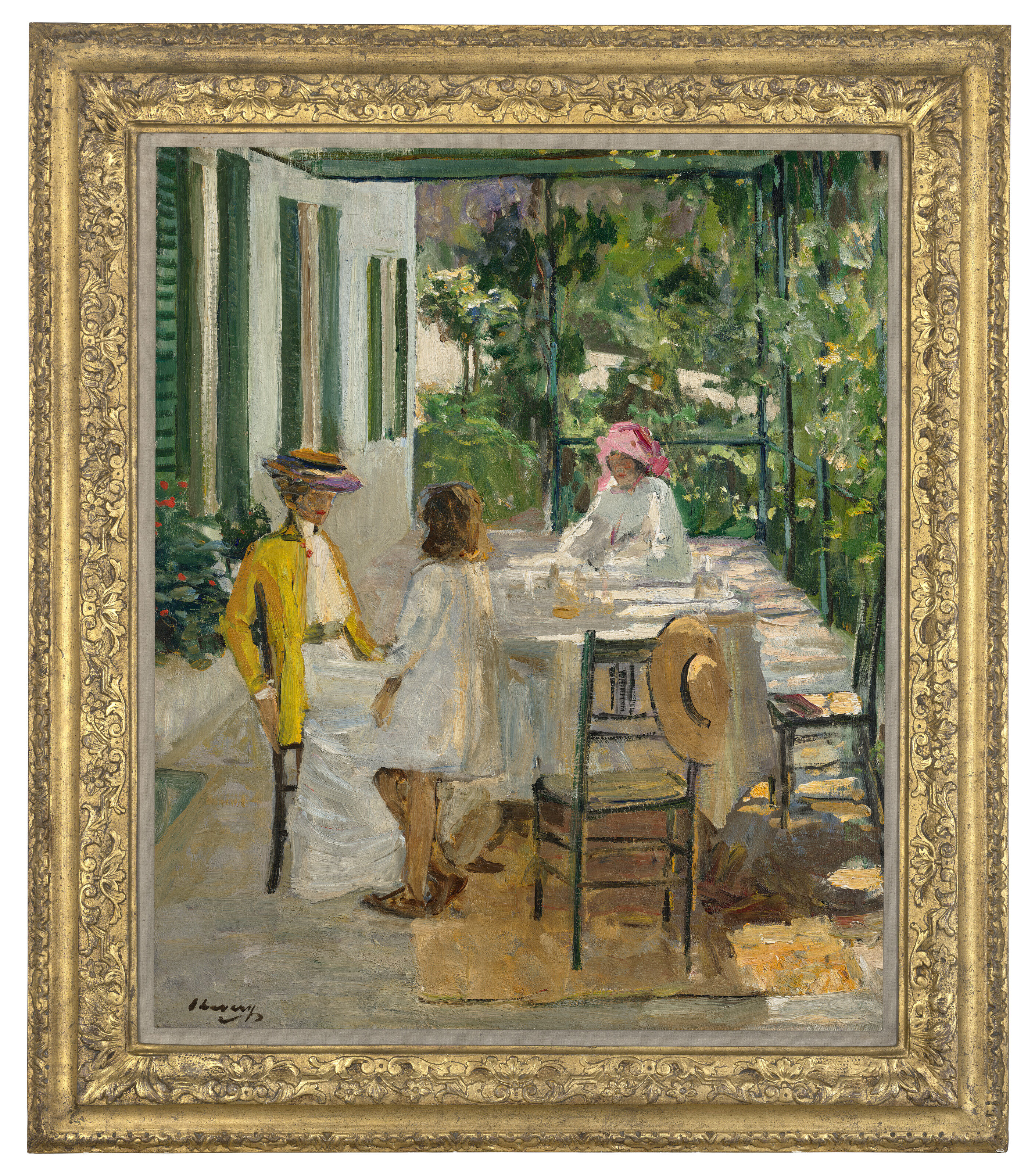 Sir John Lavery — После завтрака - Танжер, изображение 2