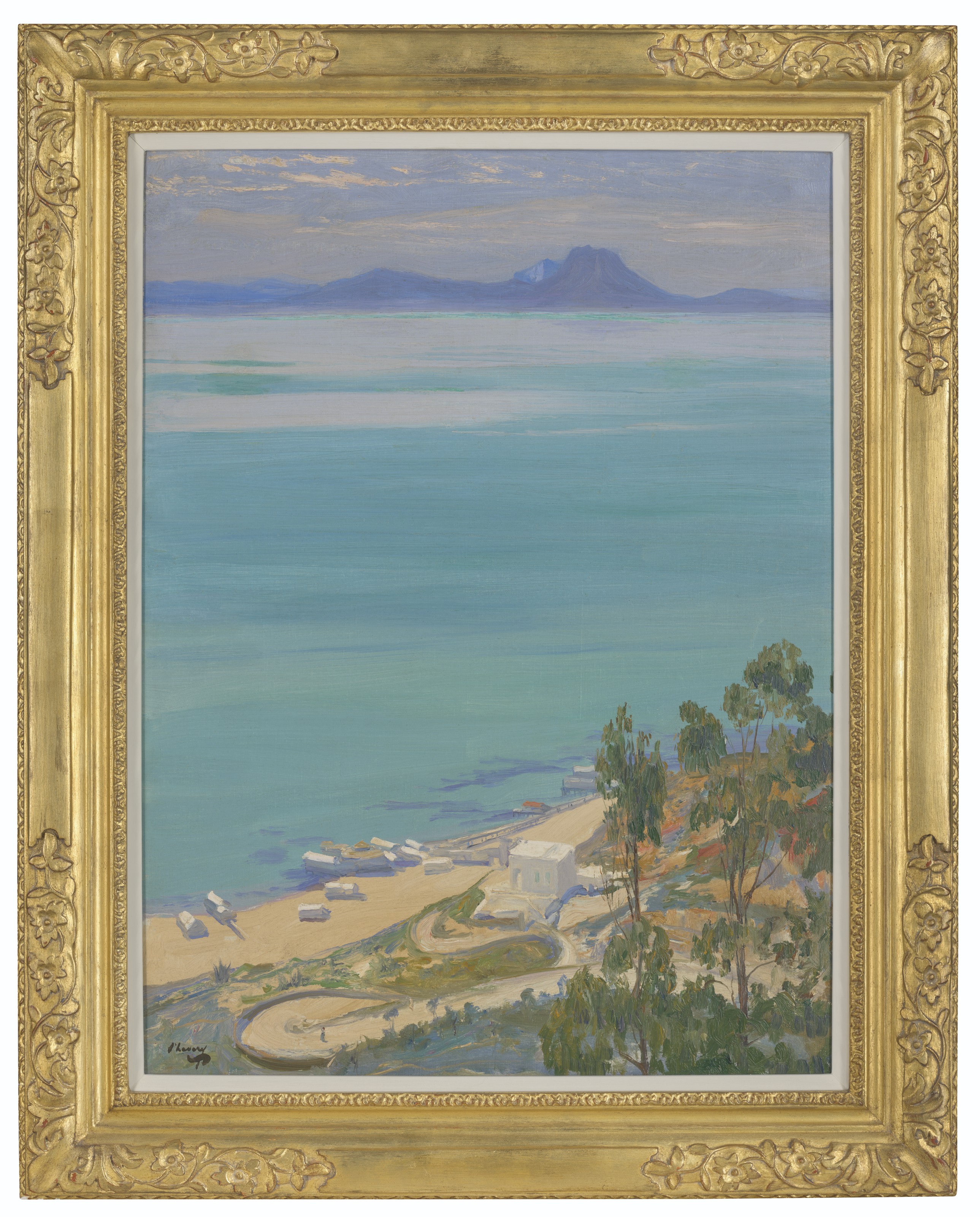 Sir John Lavery — Тунисский залив, утро, изображение 2