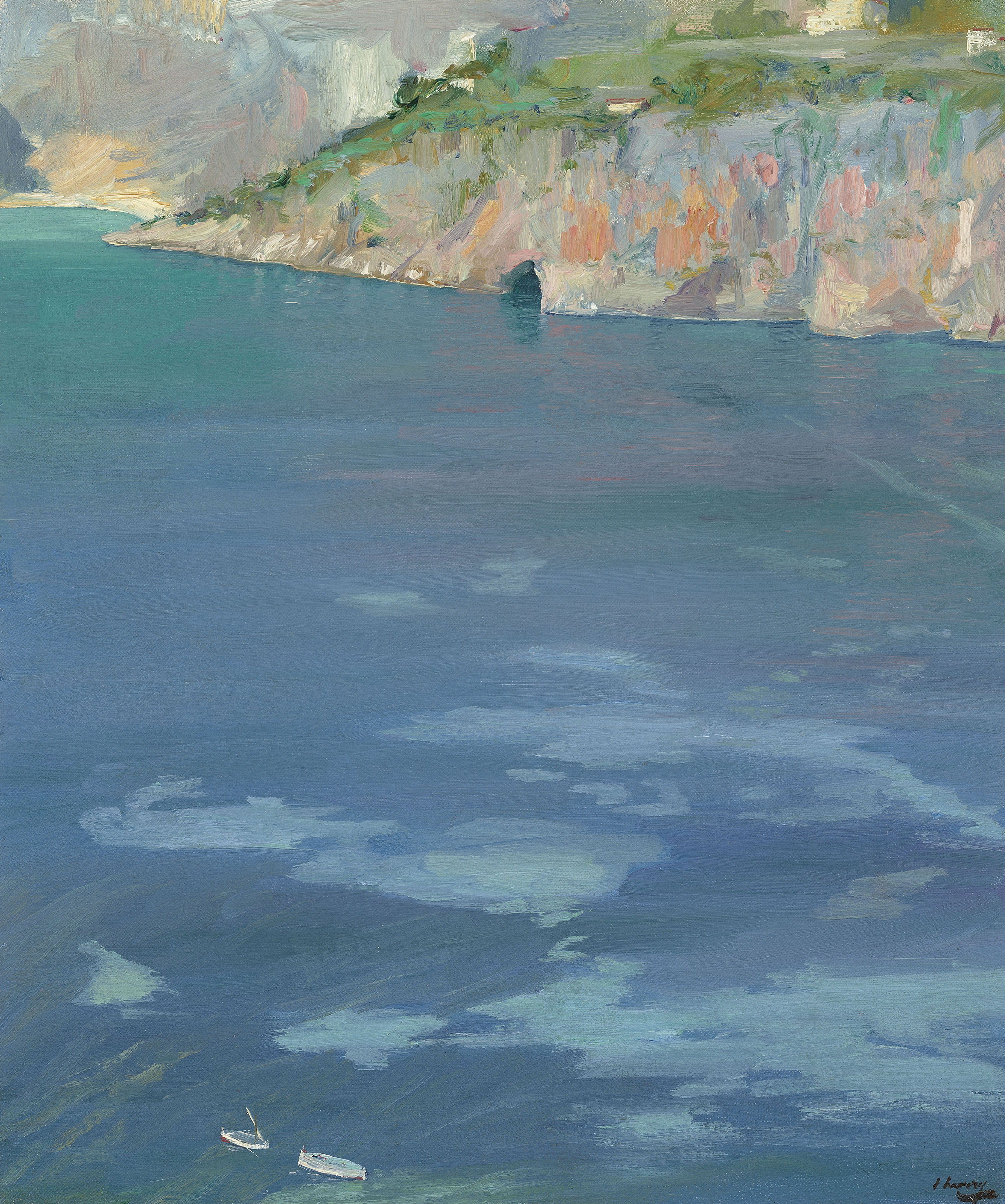 Sir John Lavery — Маленькие белые кораблики, Кап Ферра
