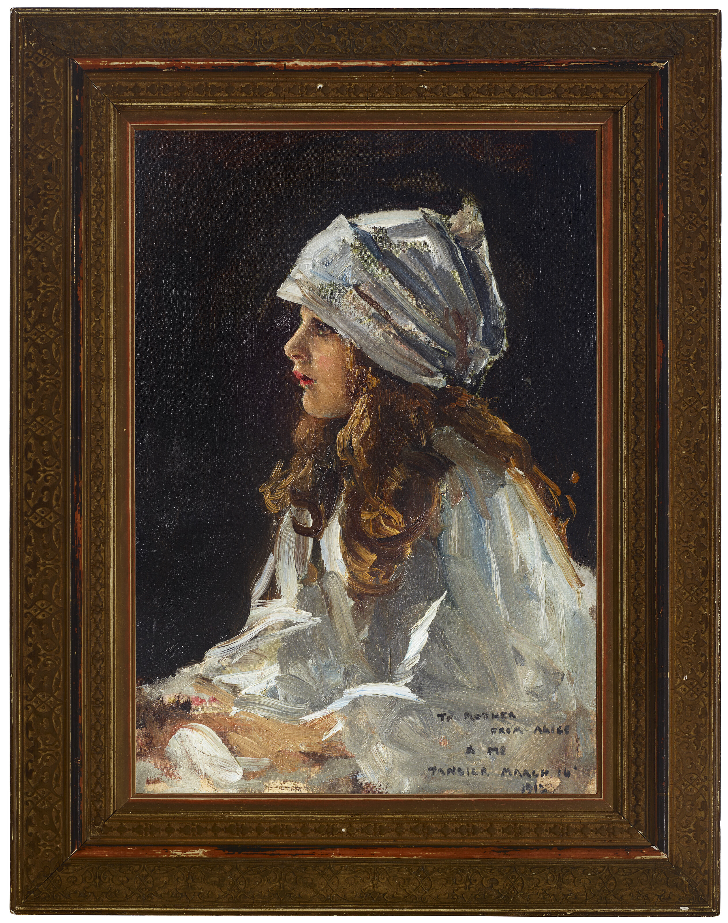 Sir John Lavery — Портрет дочери художника, Алисы, изображение 2